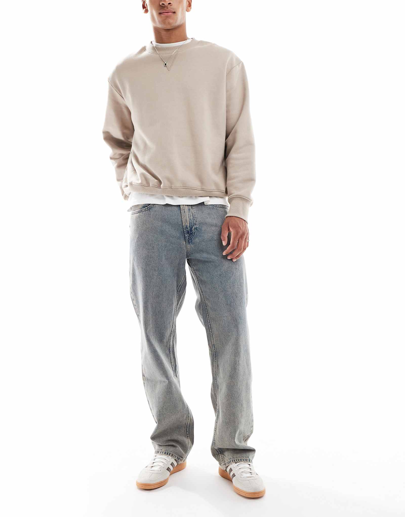 Джинсы Calvin Klein Jeans прямого кроя 90-х годов темно-серого цвета 41190₽