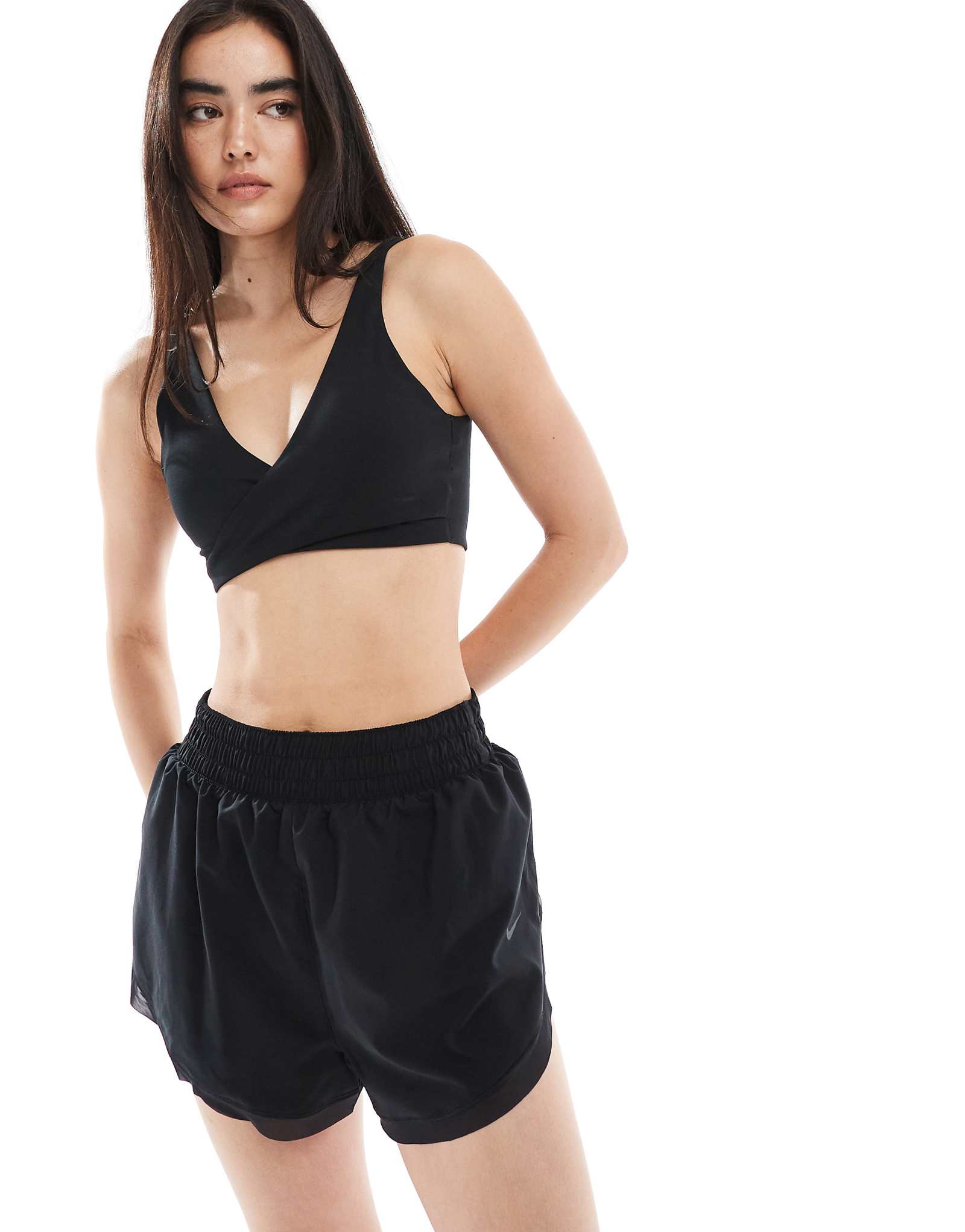 Шорты Nike One Training Dri-FIT длиной 3 дюйма черного цвета 9790₽