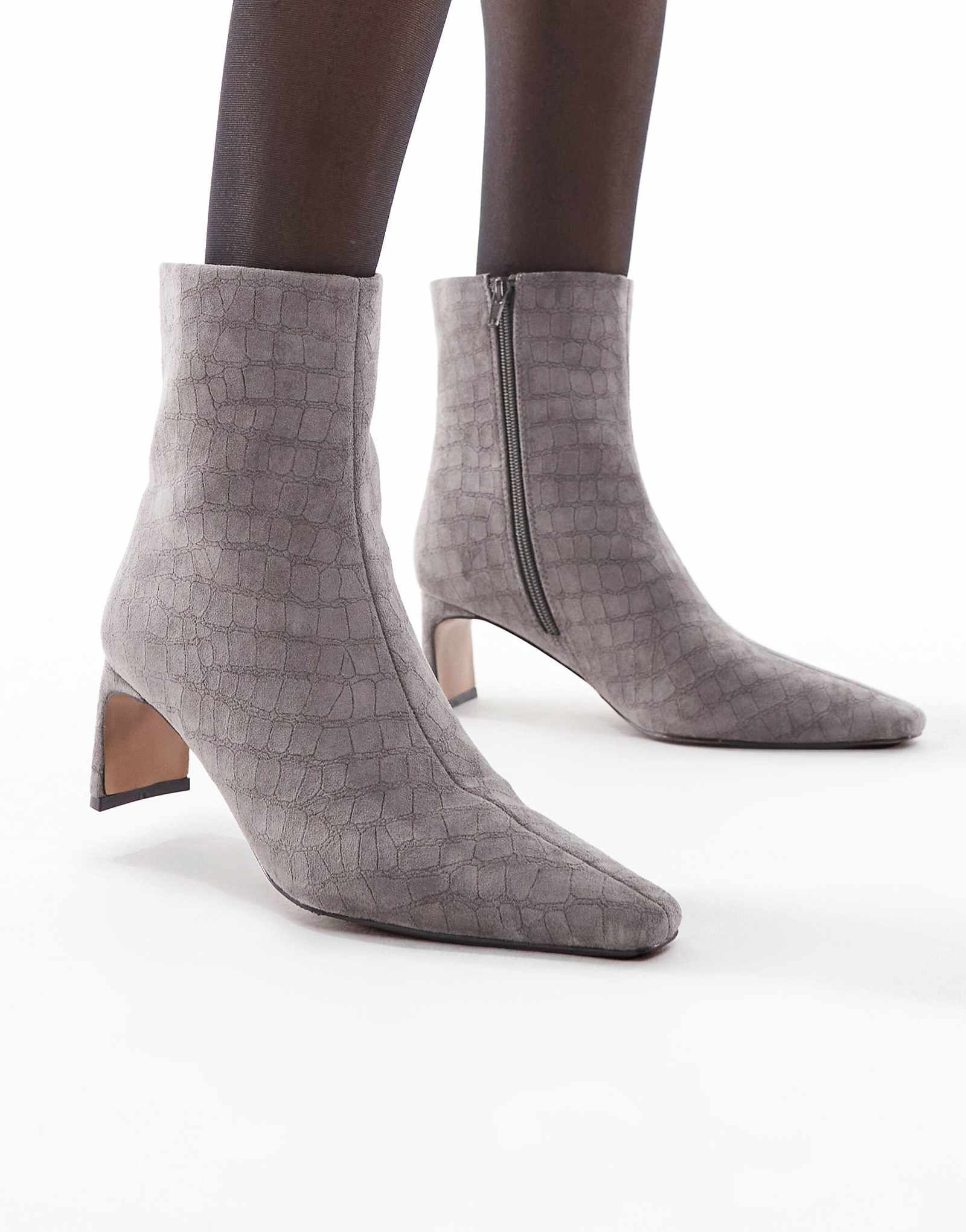 schuh Bethal         gray croc