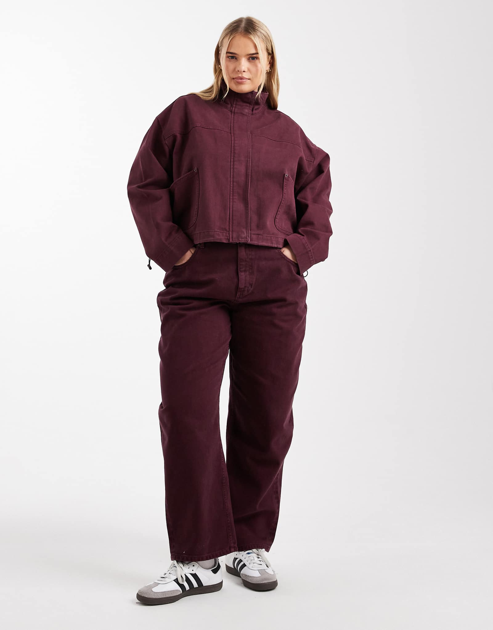 - ASOS DESIGN Curve - burgundy 11690₽