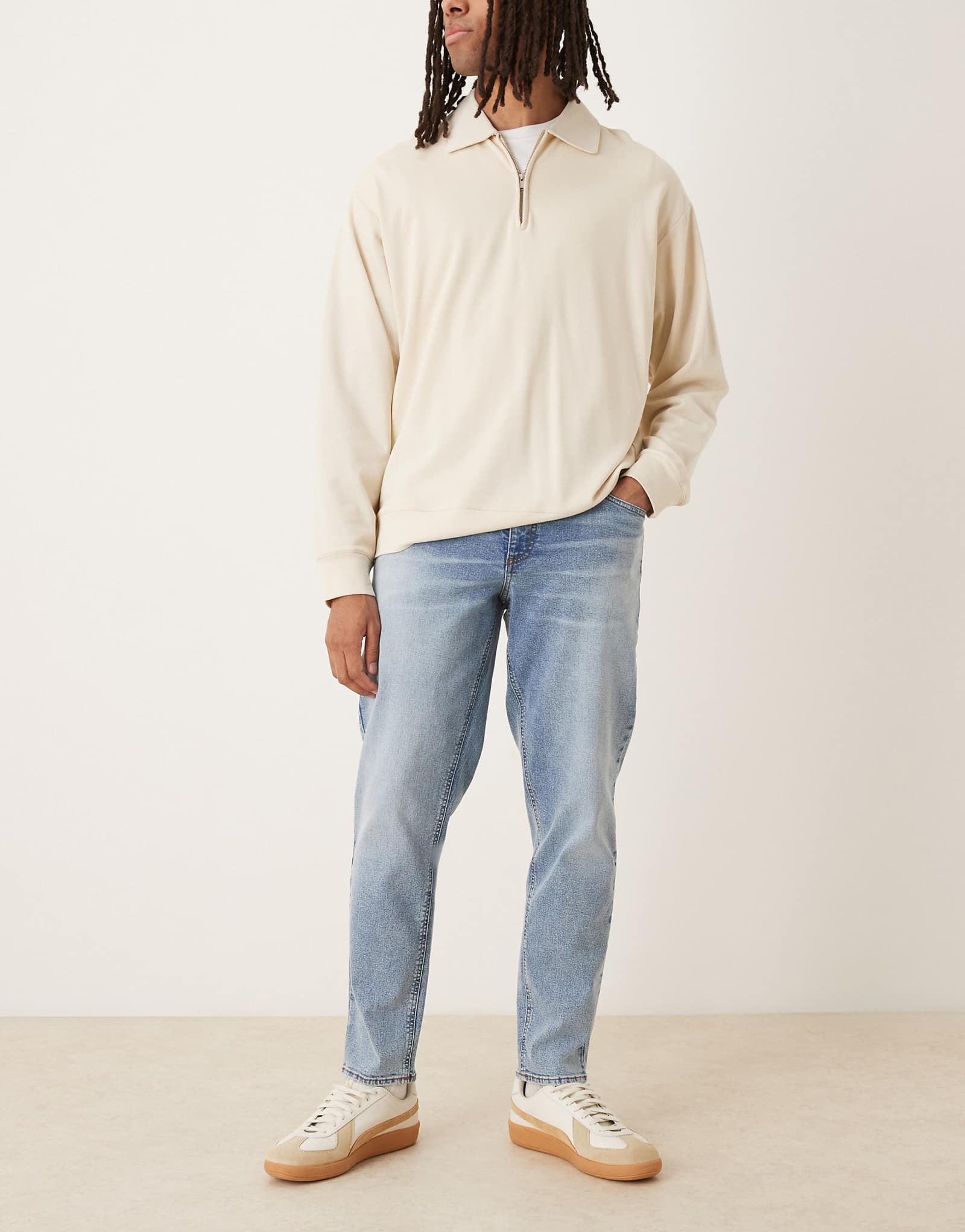 ASOS - mid wash blue 7290₽