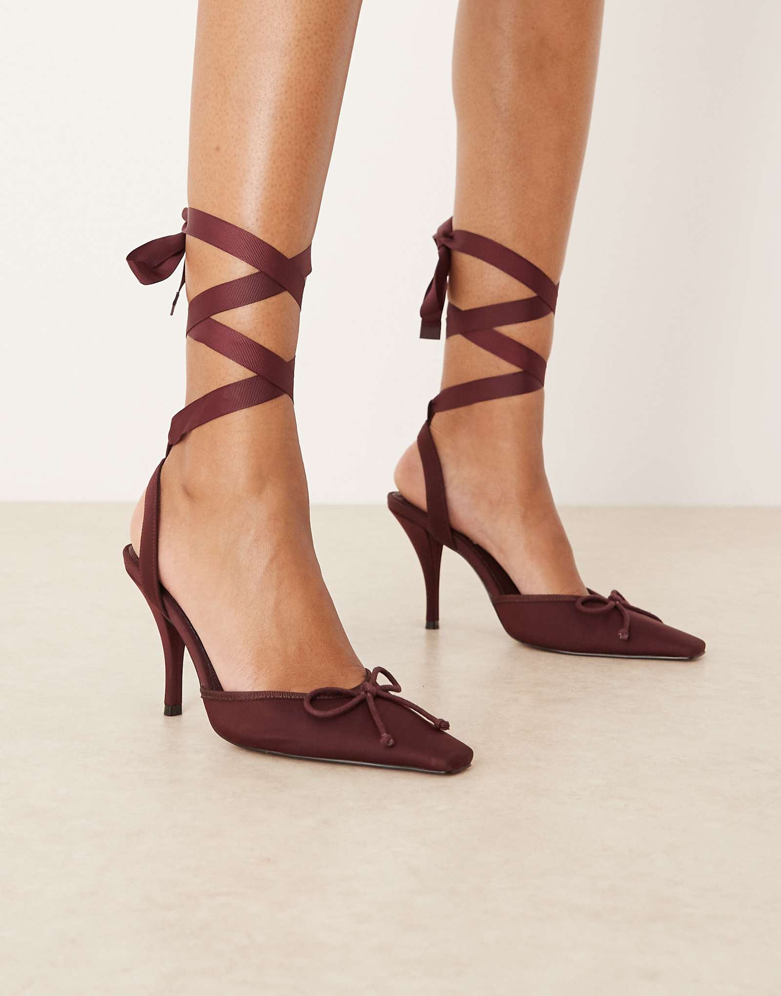 ASOS plum satin 3290₽