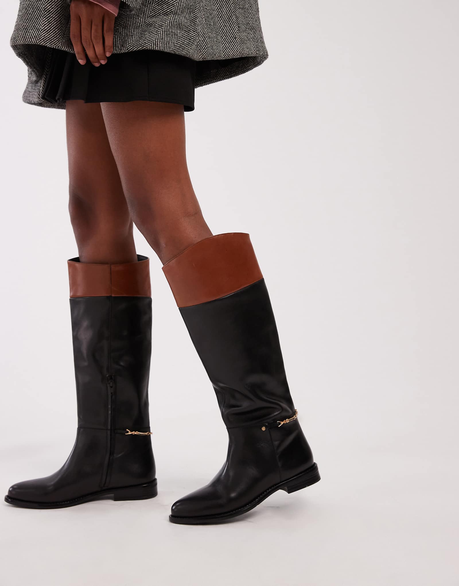 Bronx fel-lise    black/camel