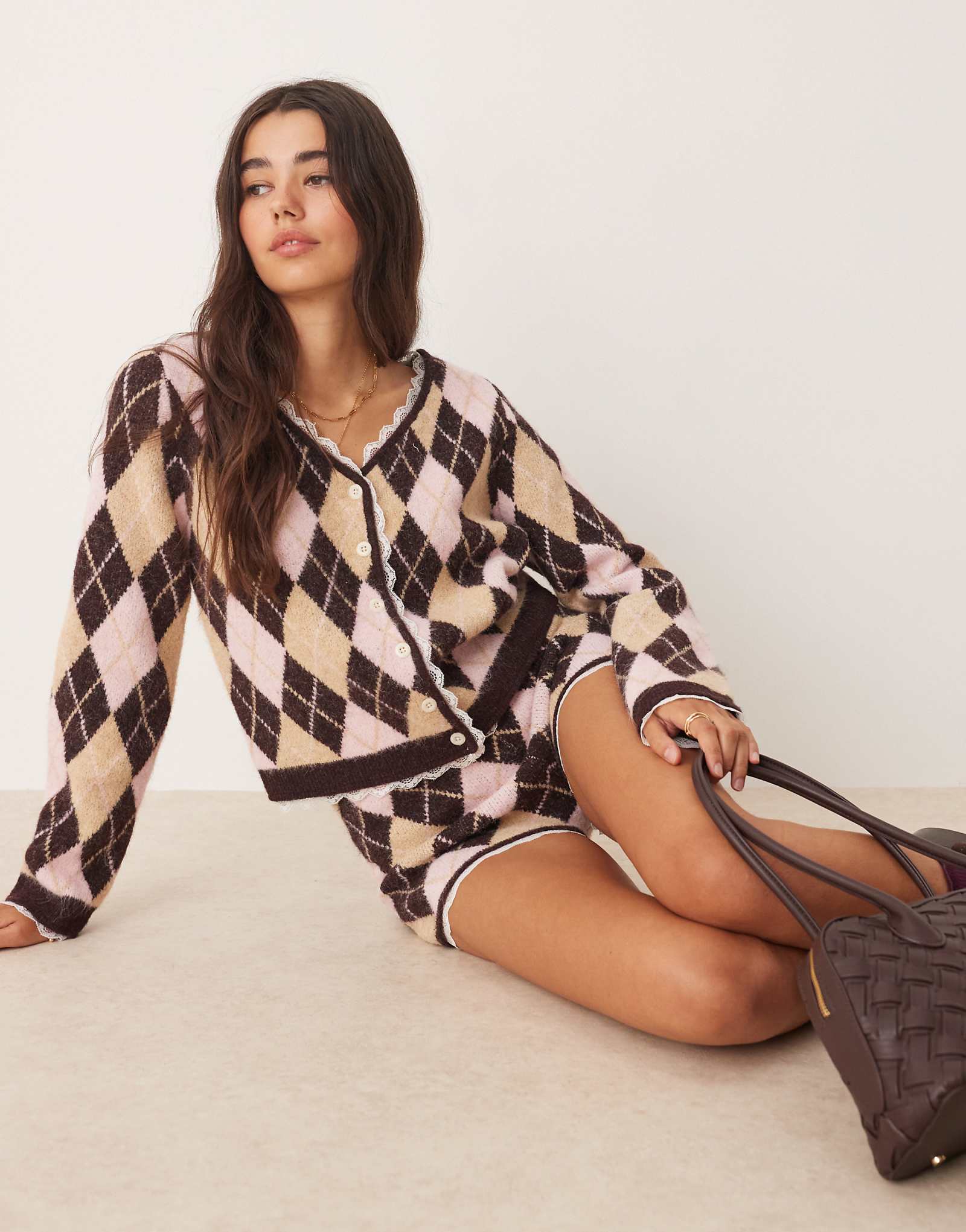 Miss Selfridge argyle - multi 14090₽