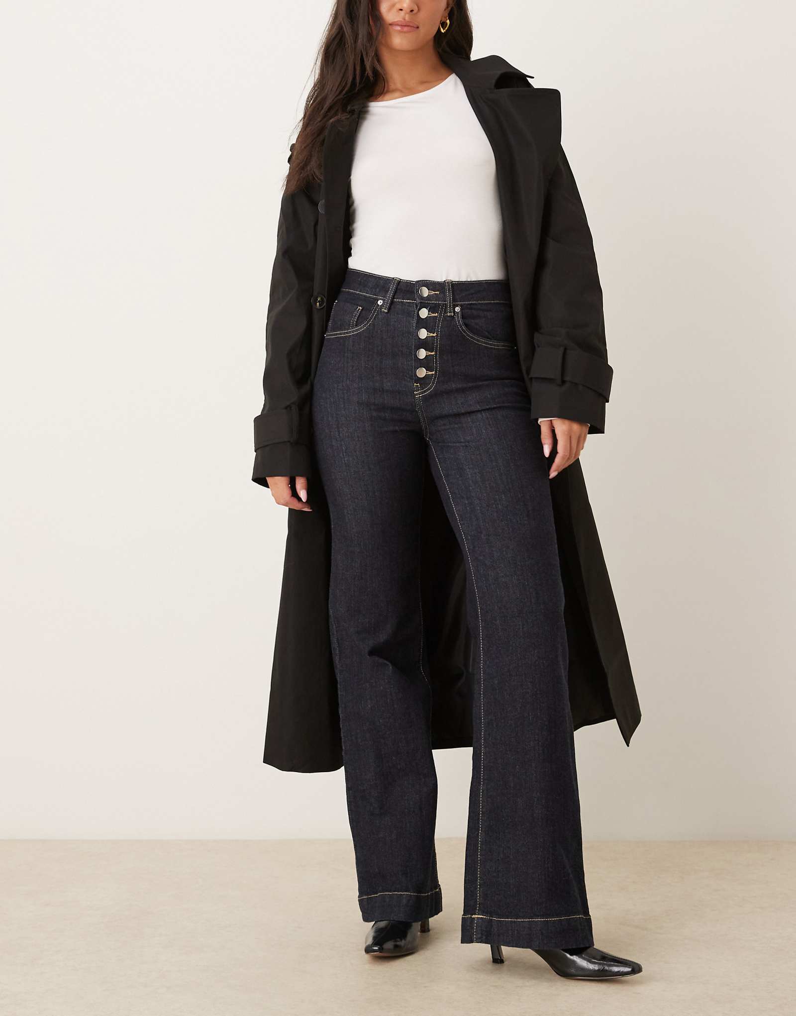 - Gina Tricot - darkwash indigo blue 15090₽