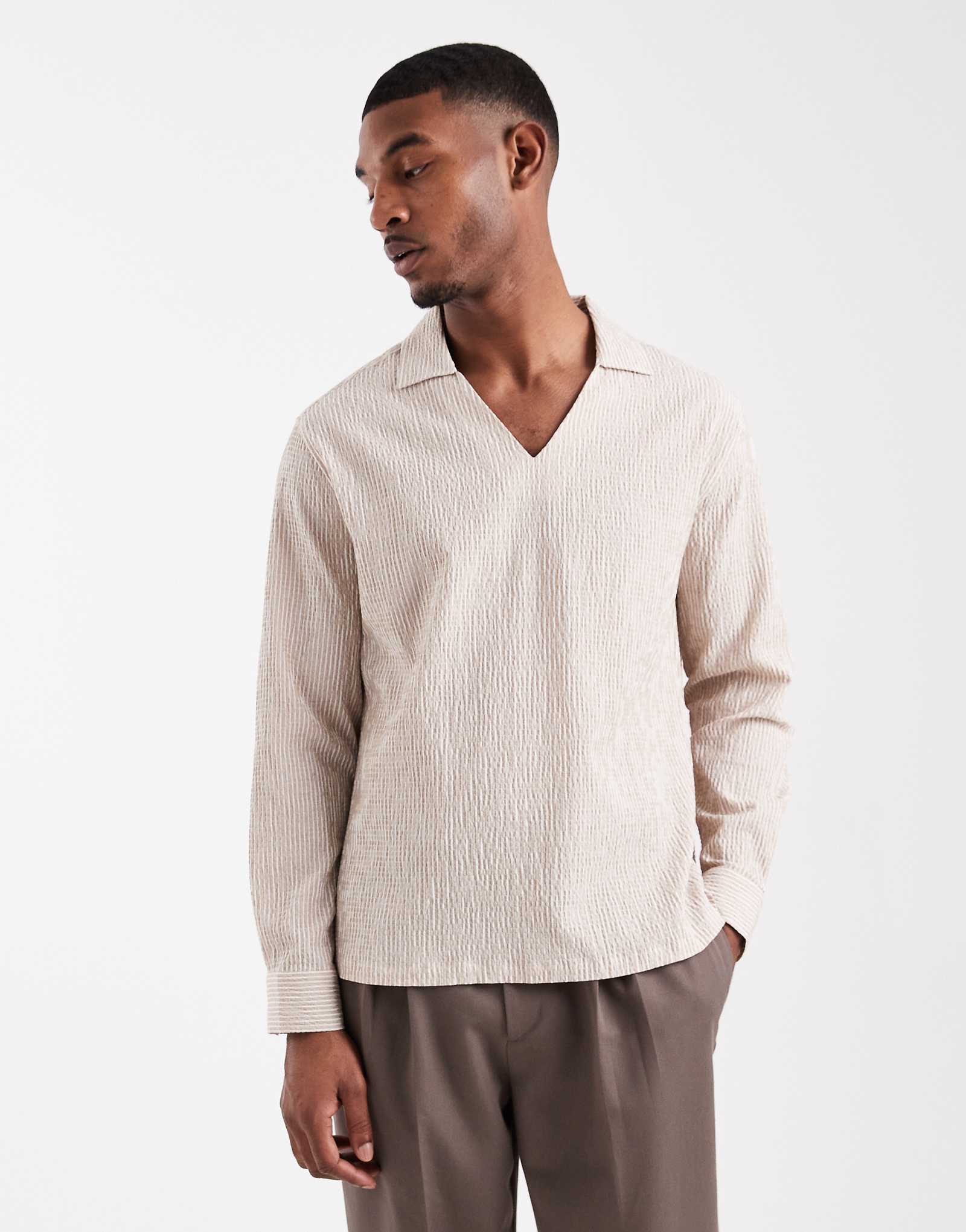 seersucker ASOS DESIGN BEIGE 2990₽