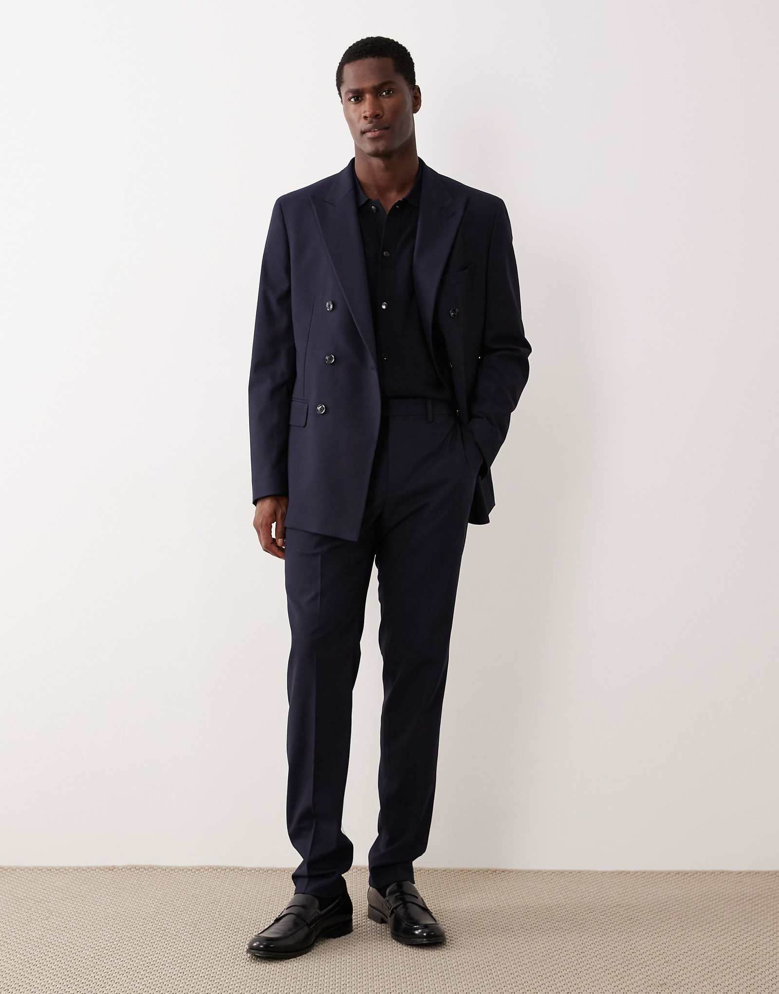 Mango slim fit - - navy 9790₽