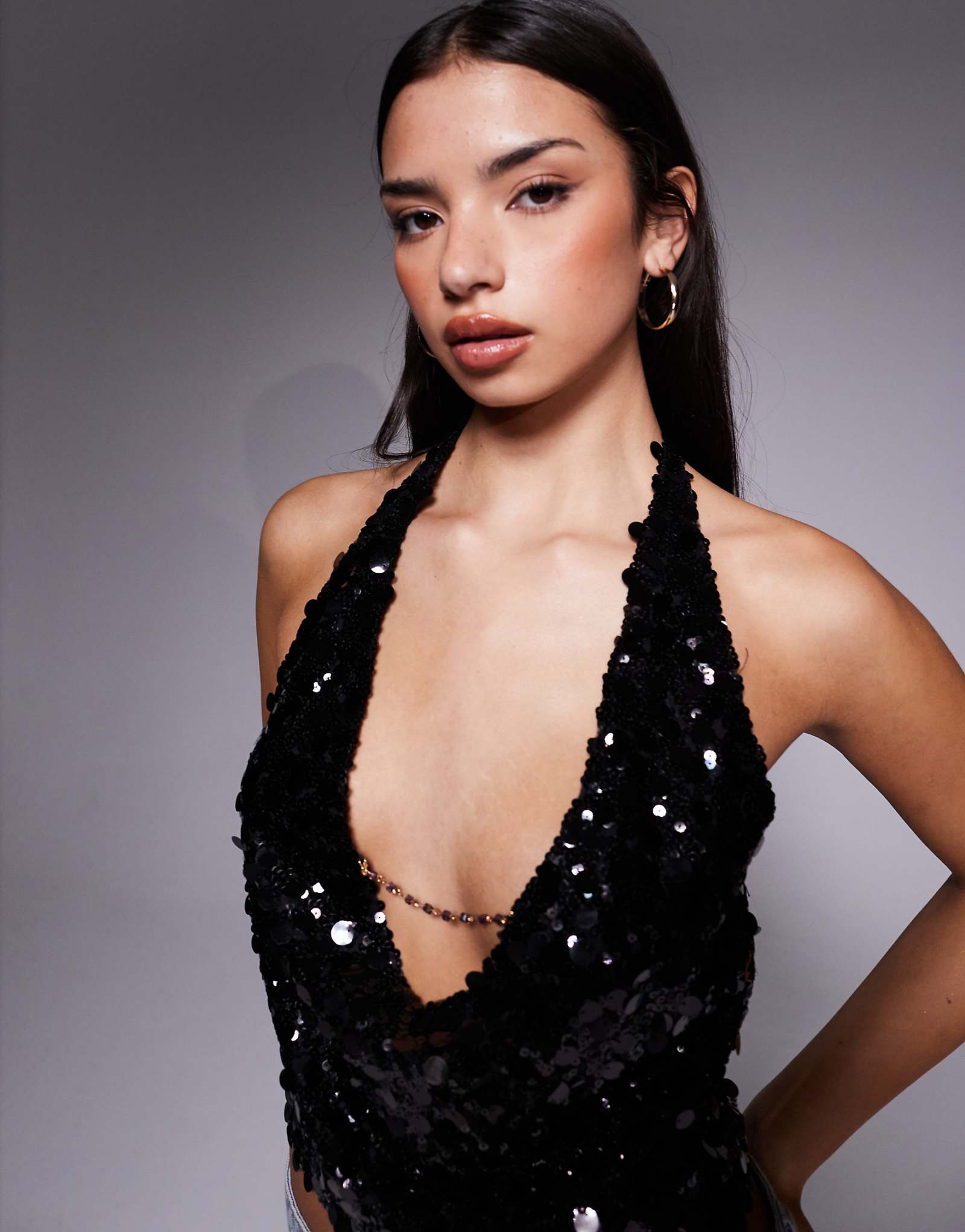 Tiger Mist Zana black sequin 12490₽