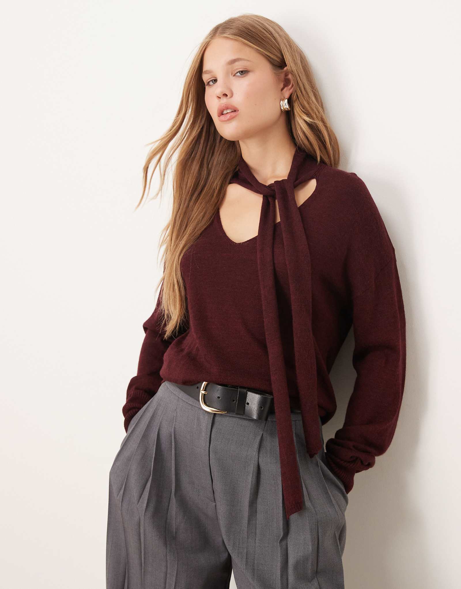 Mango v- burgundy 13890₽