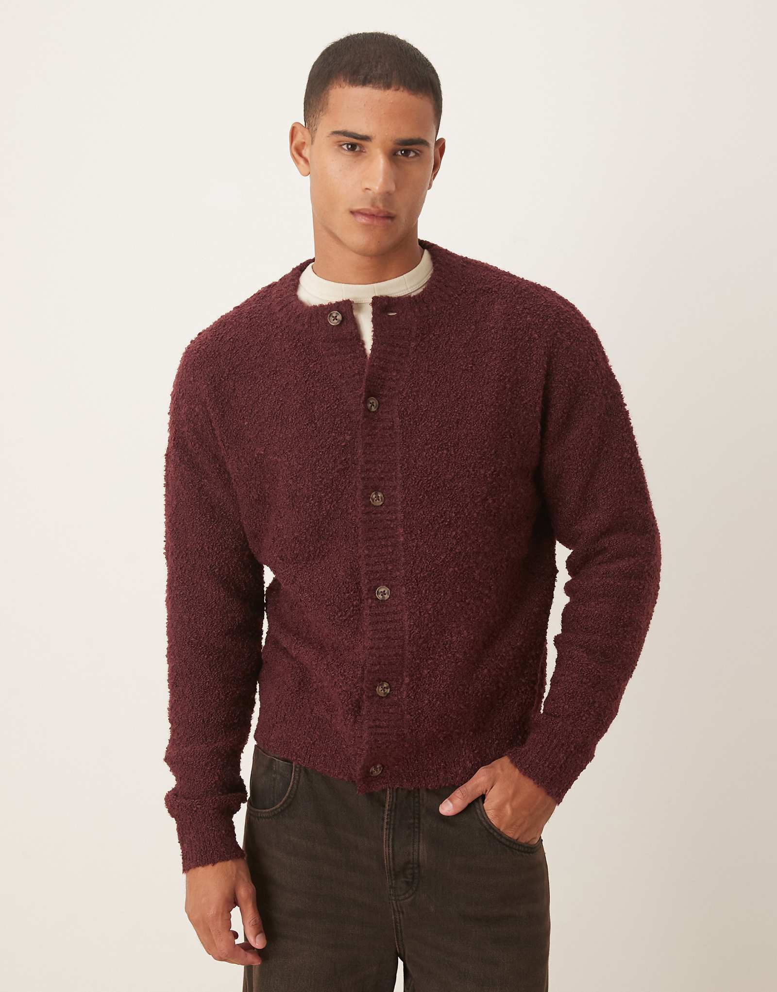 ASOS DESIGN    burgundy
