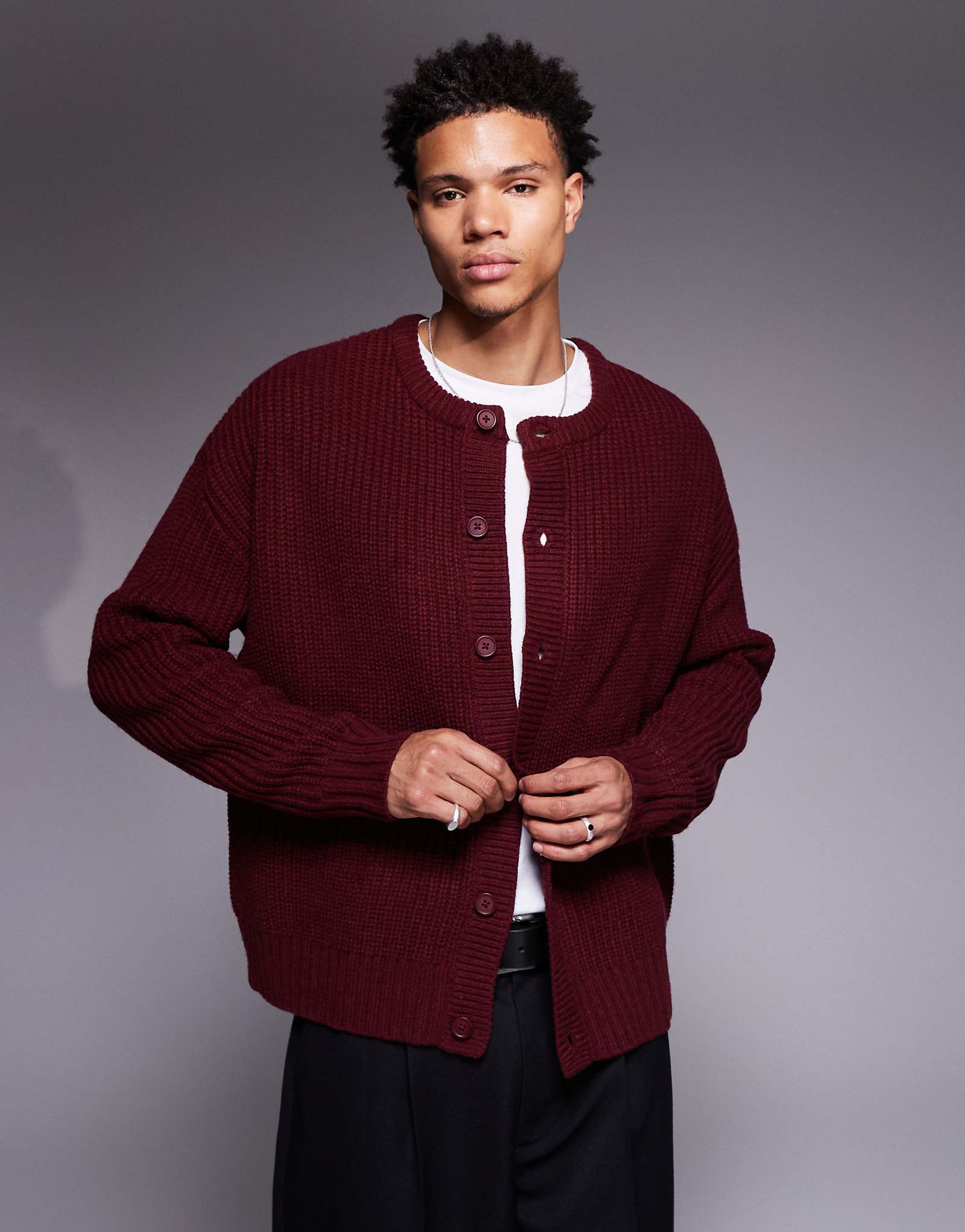 ASOS -              burgundy