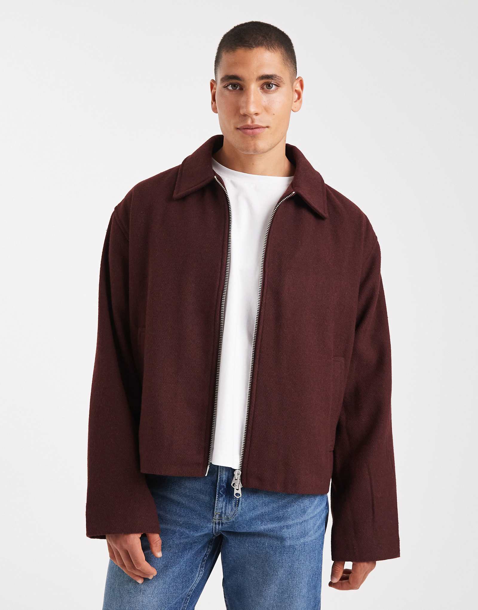 harrington ASOS burgundy 11890₽