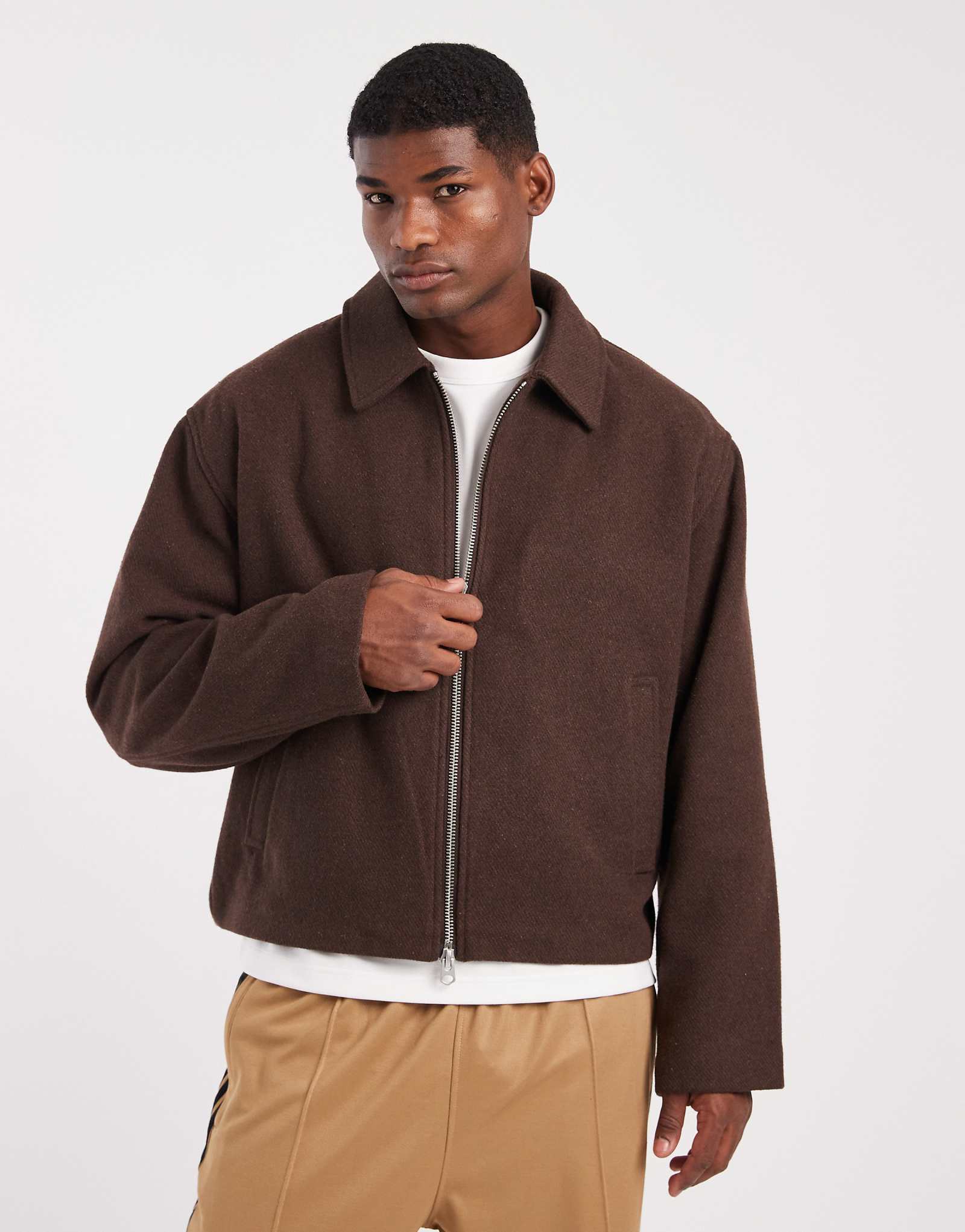 harrington ASOS DESIGN brown 15190₽