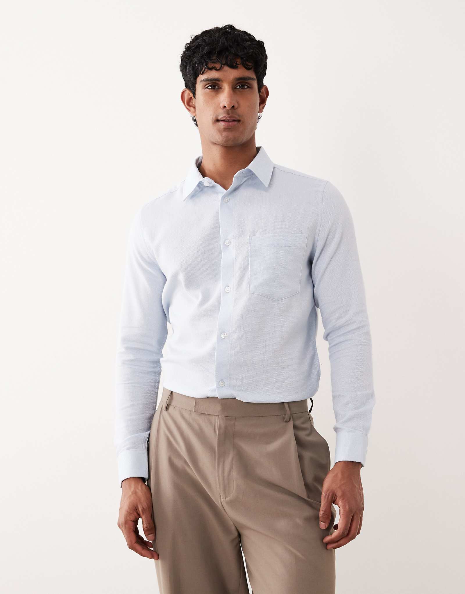 ASOS DESIGN easy iron blue 4790₽