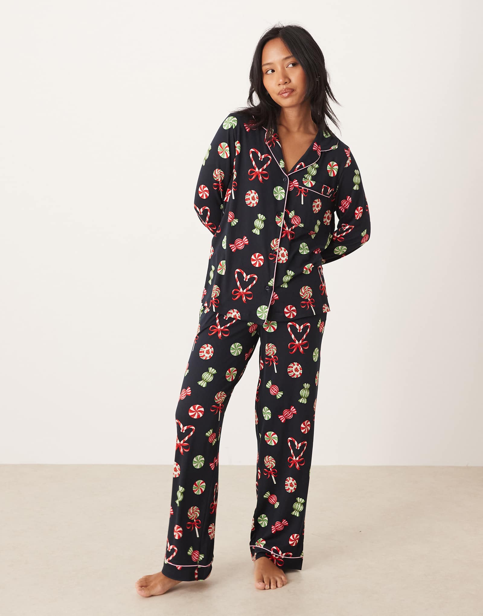Chelsea Peers Petite poly           navy