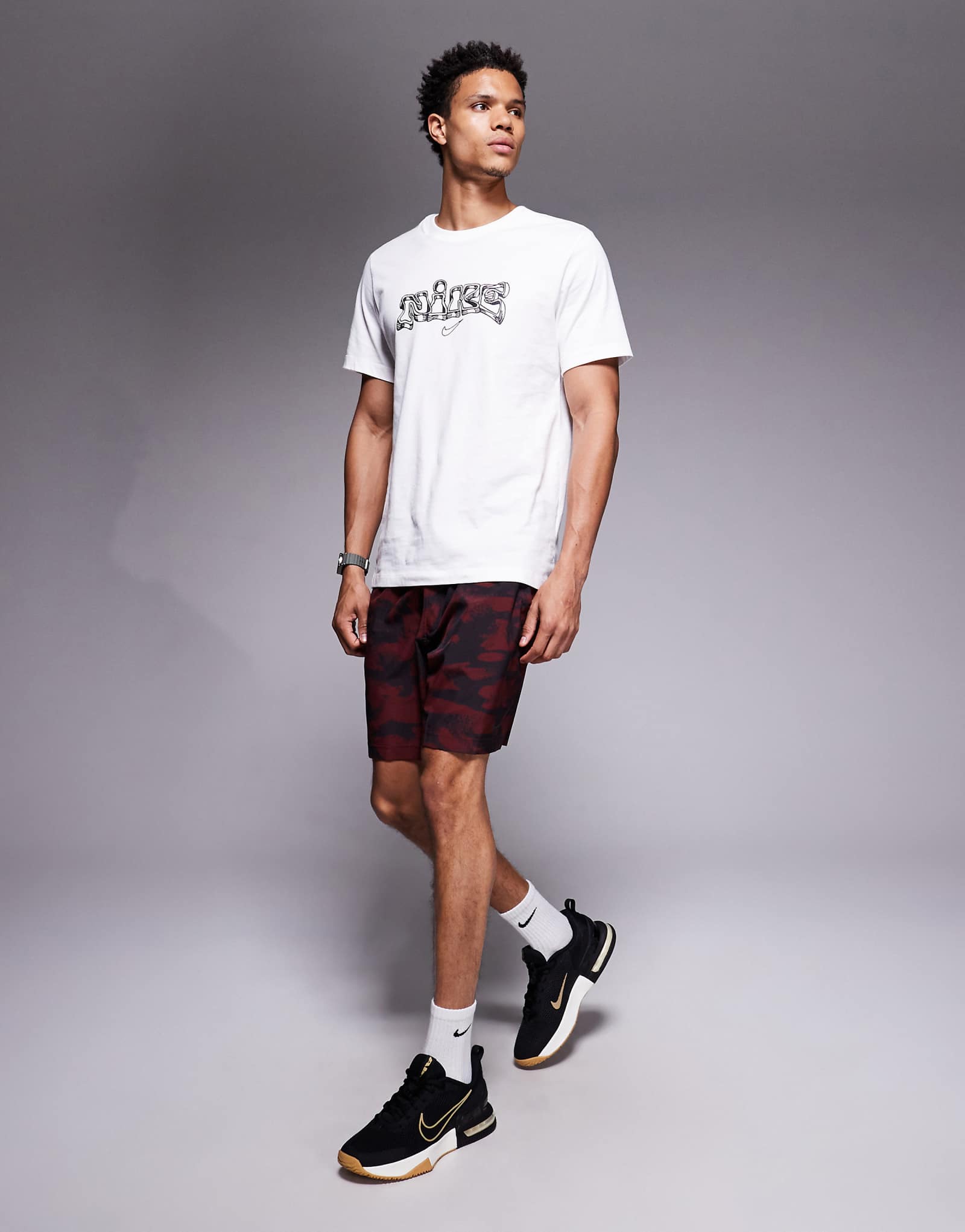 Nike Training Form Dri-FIT 7 burgundy 7390₽