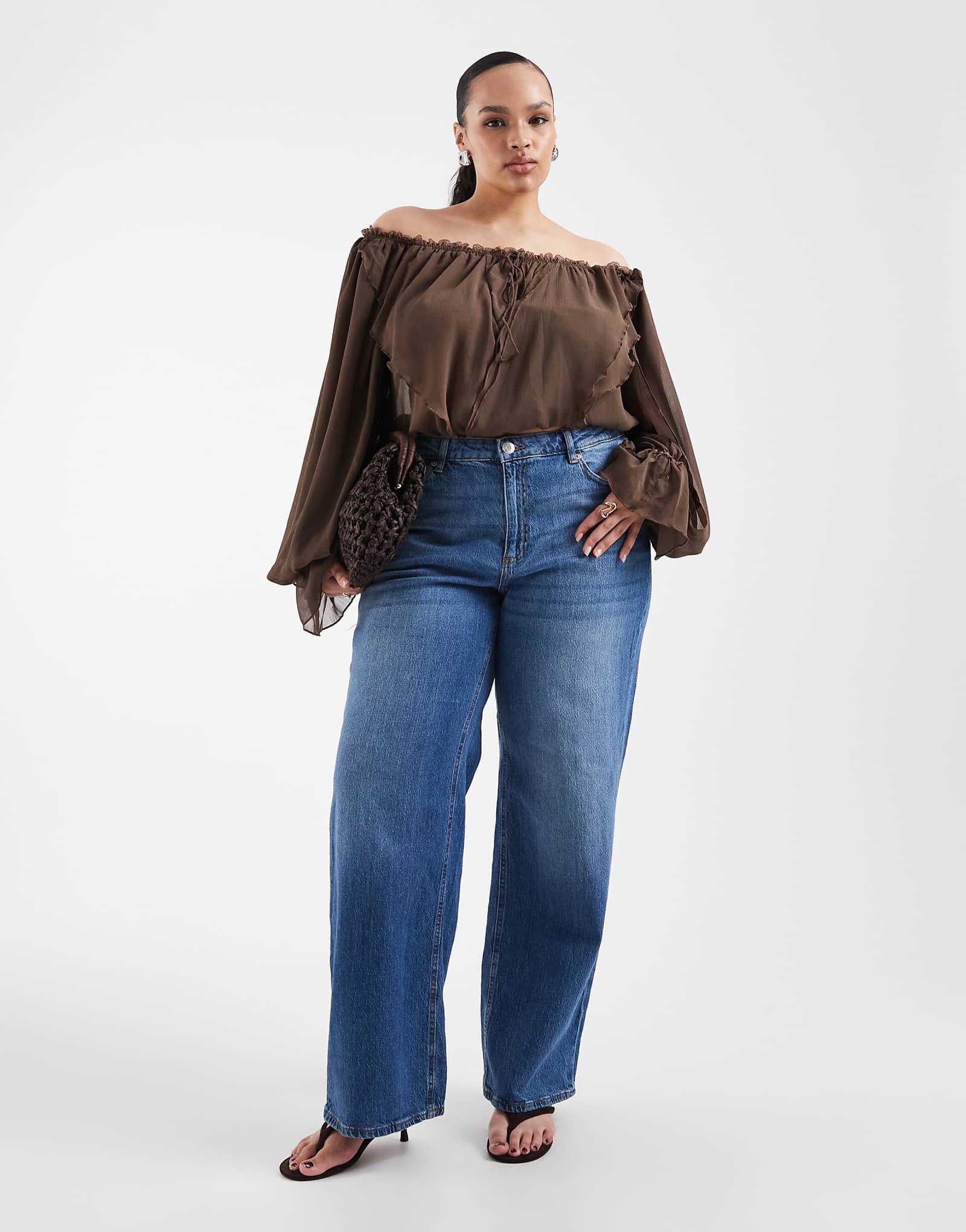 Vero Moda Curve Tessa - medium blue denim 16790₽