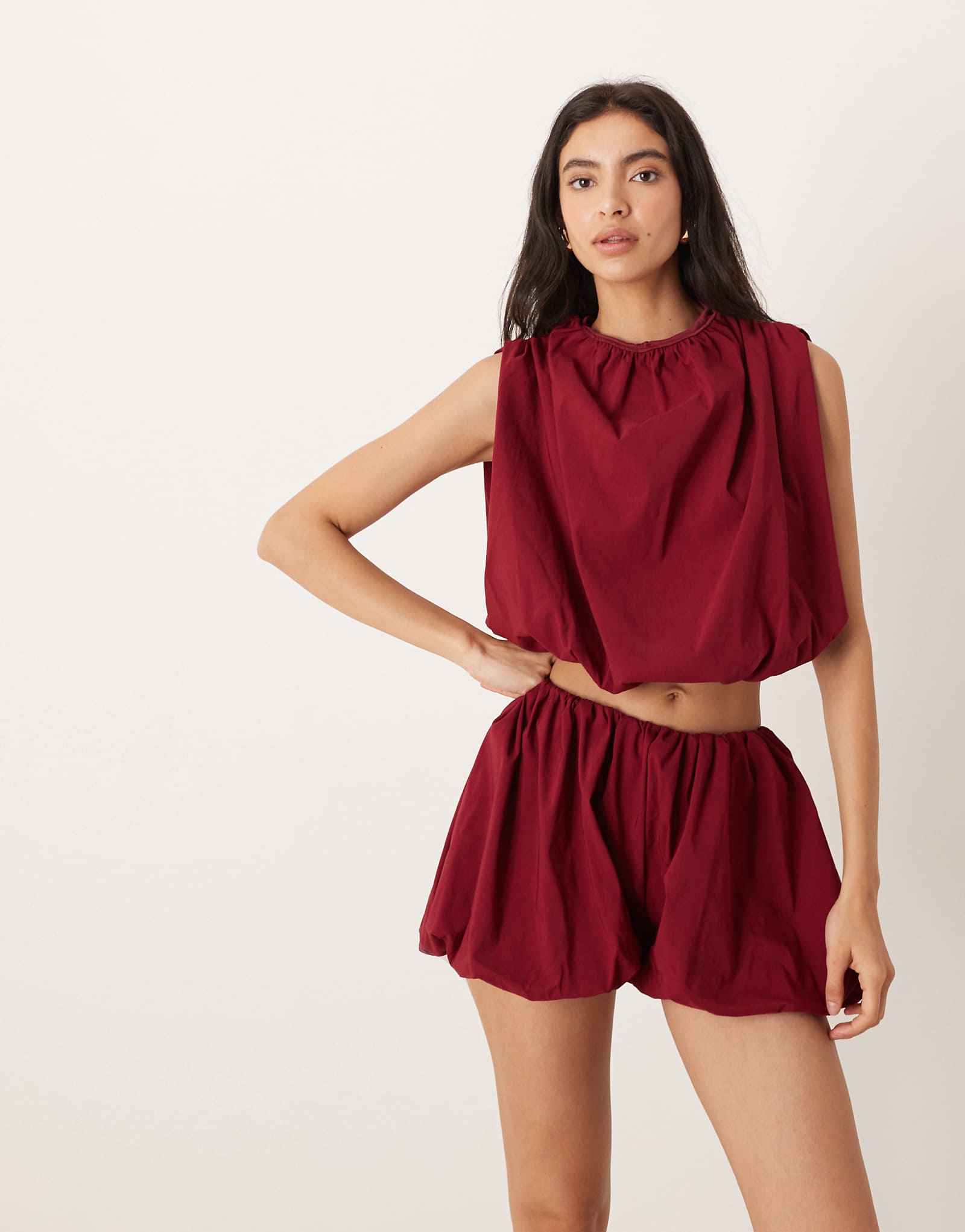 - bubble ASOS - burgundy 6190₽