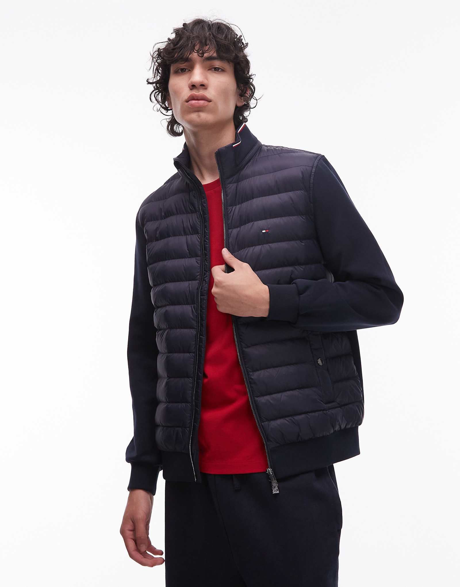 Tommy Hilfiger mix media - navy 36490₽