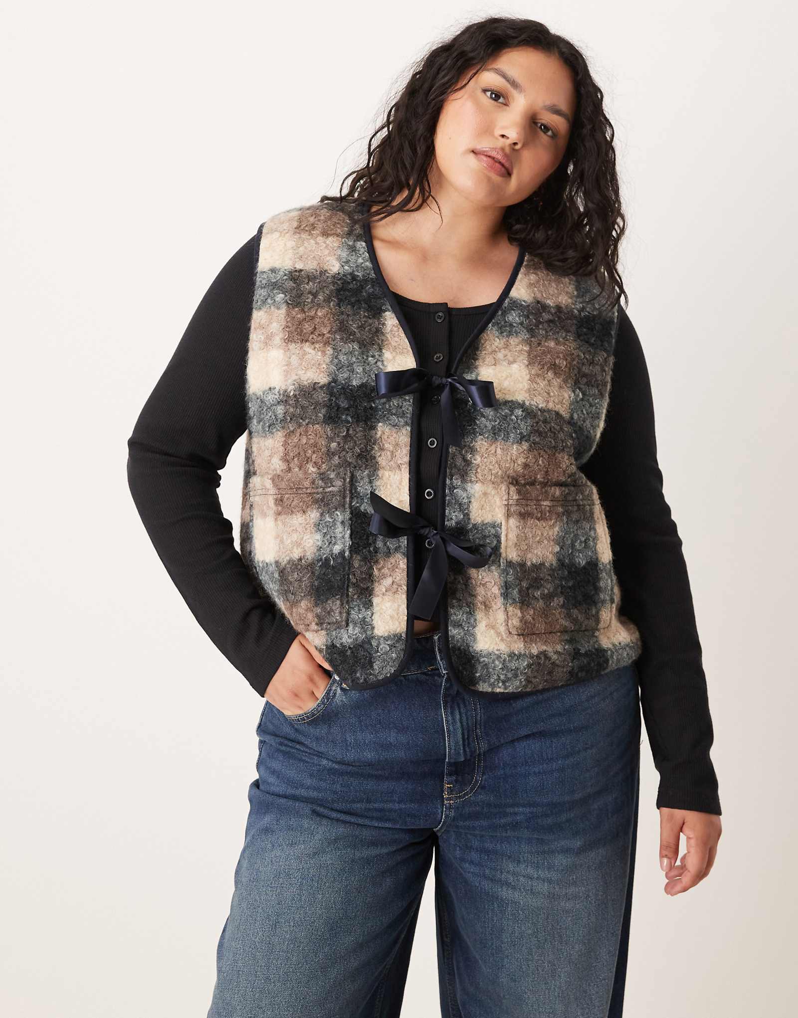 ASOS DESIGN Curve borg multi 4590₽