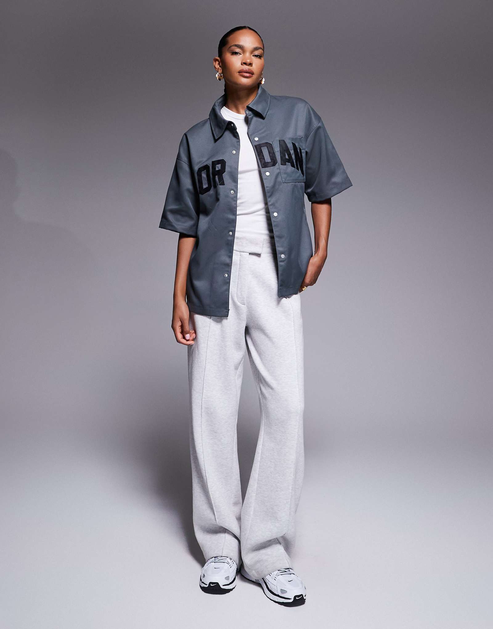 Nike Air Jordan - gray 10390₽