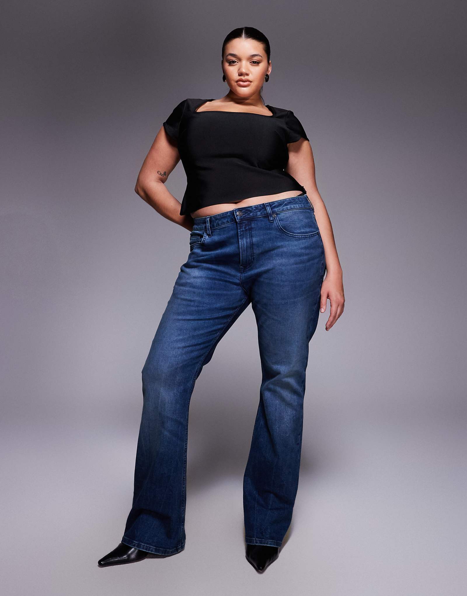 ASOS DESIGN Curve dark md 12990₽