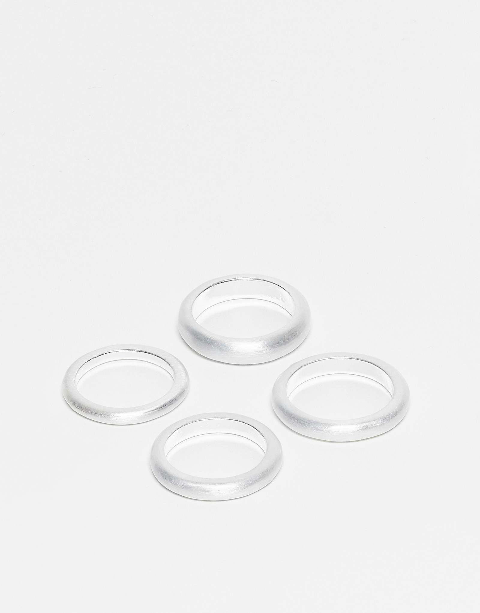 4 ASOS DESIGN silver 3890₽