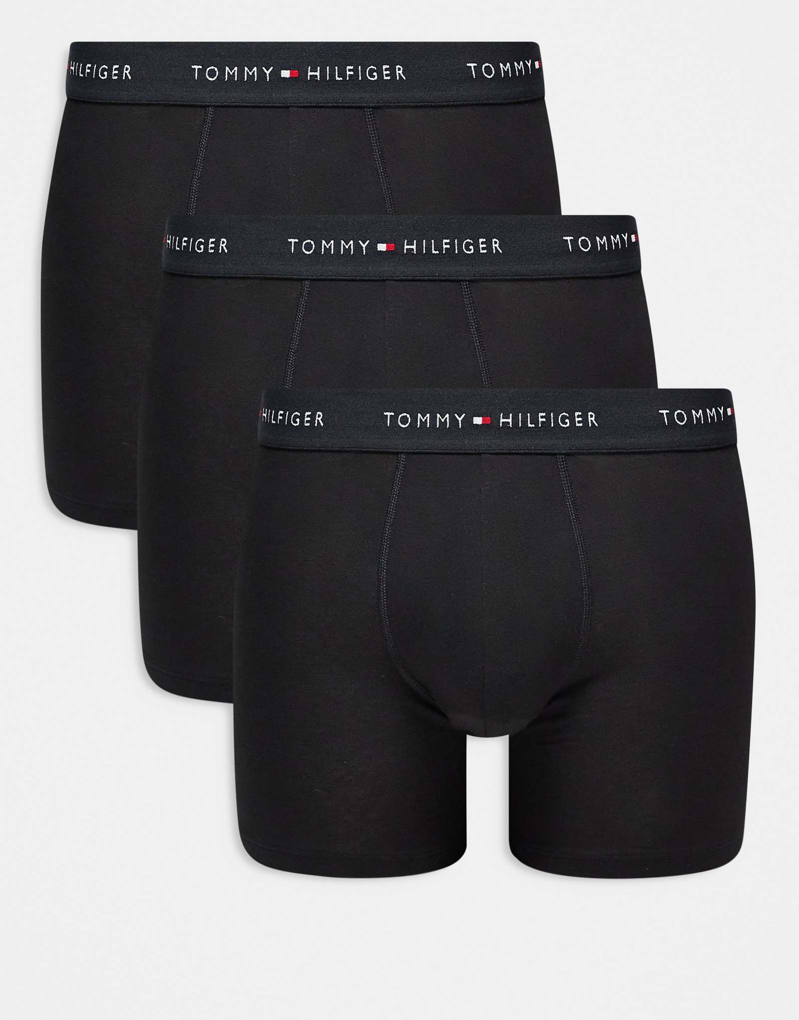 - Tommy Hilfiger cotton essentials 3 black 8690₽