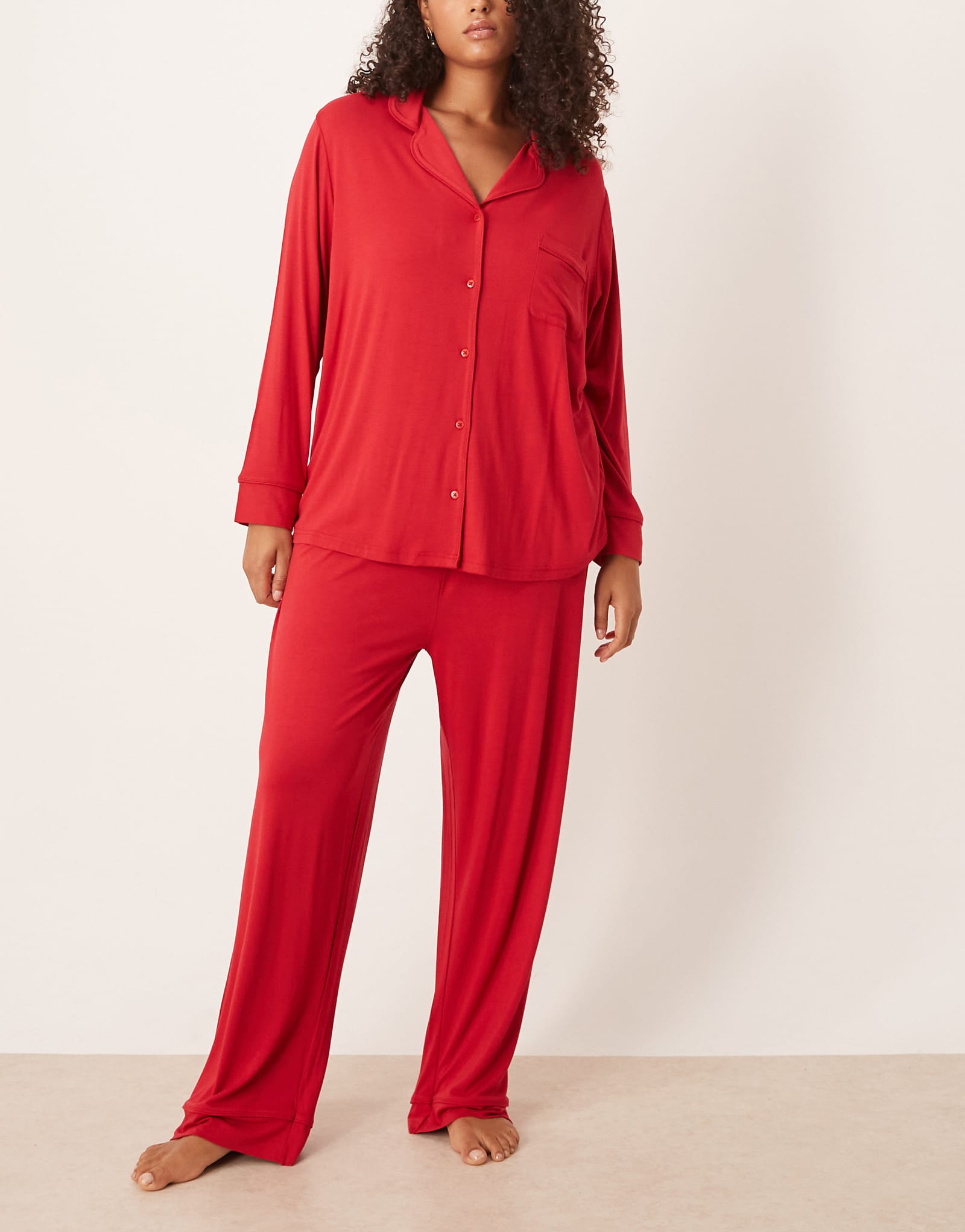 ASOS DESIGN Curve super soft red 7790₽