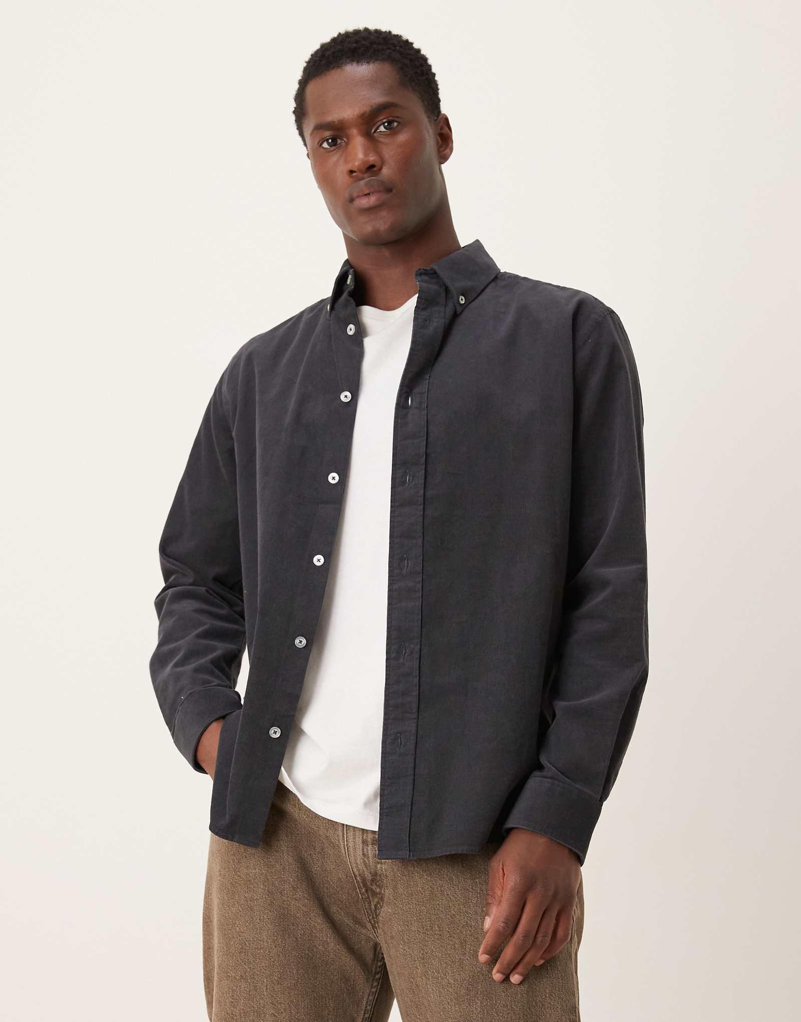 100 Mango cord gray 17390₽