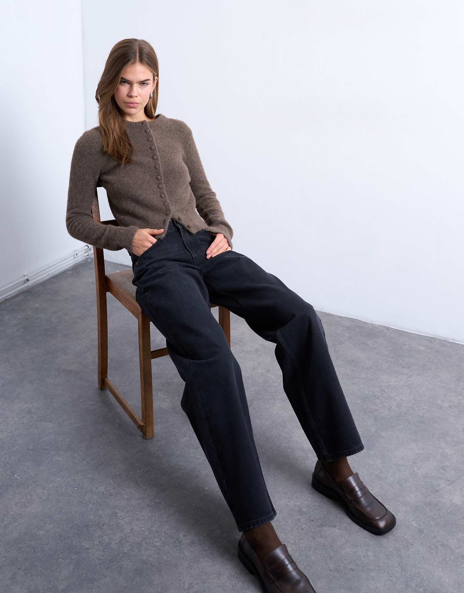 Topshop Cinch - washed black 17390₽