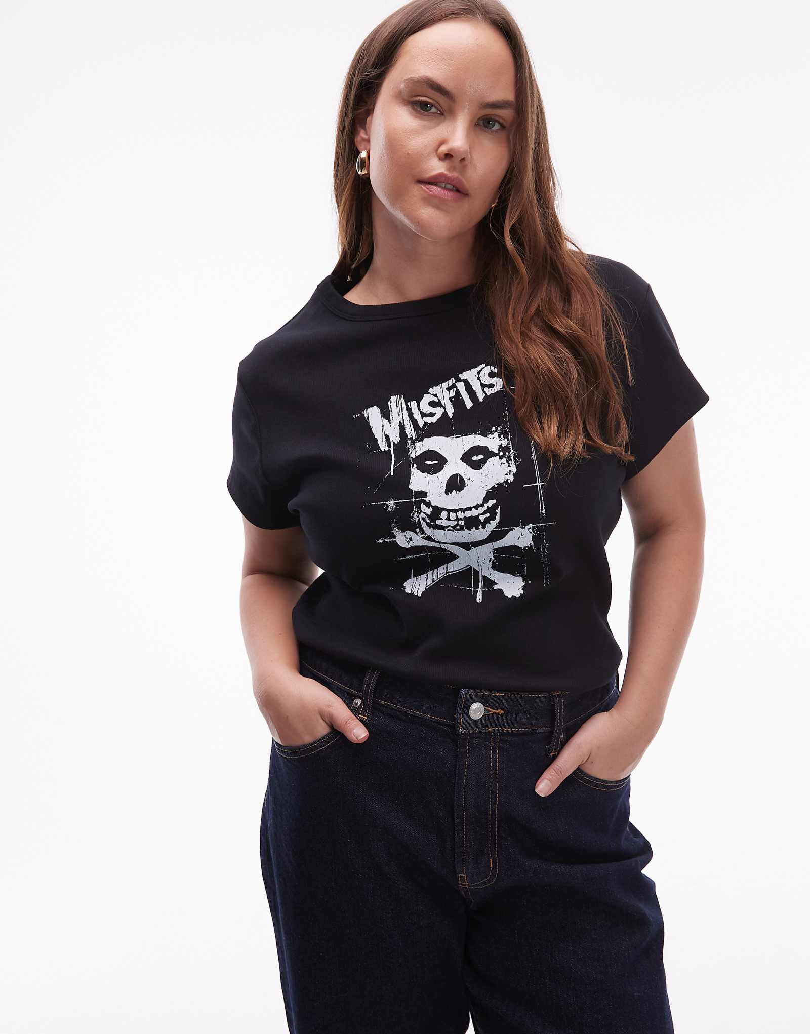 ASOS DESIGN Curve Halloween Misfits black 5190₽