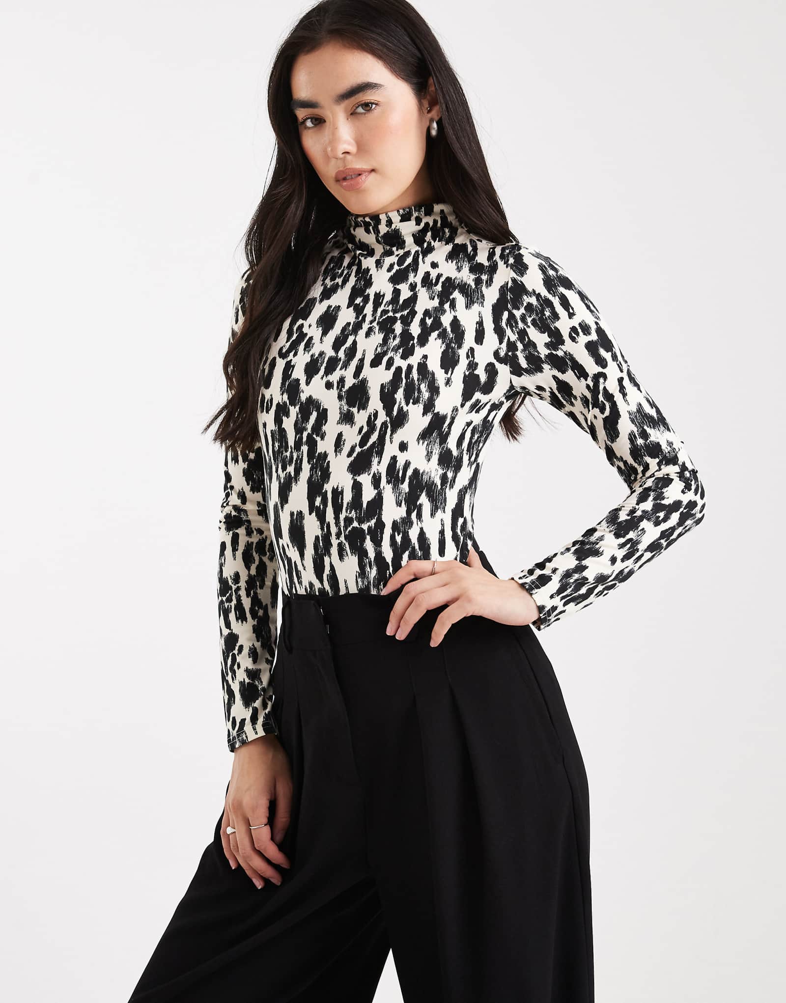 Miss Selfridge tbc animal print 7190₽