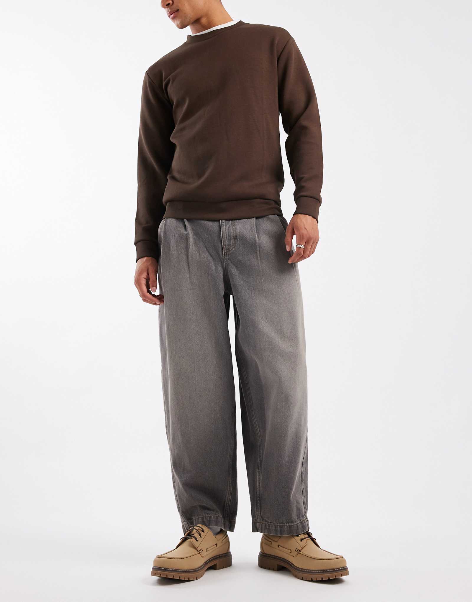 ASOS DESIGN washed gray 5890₽