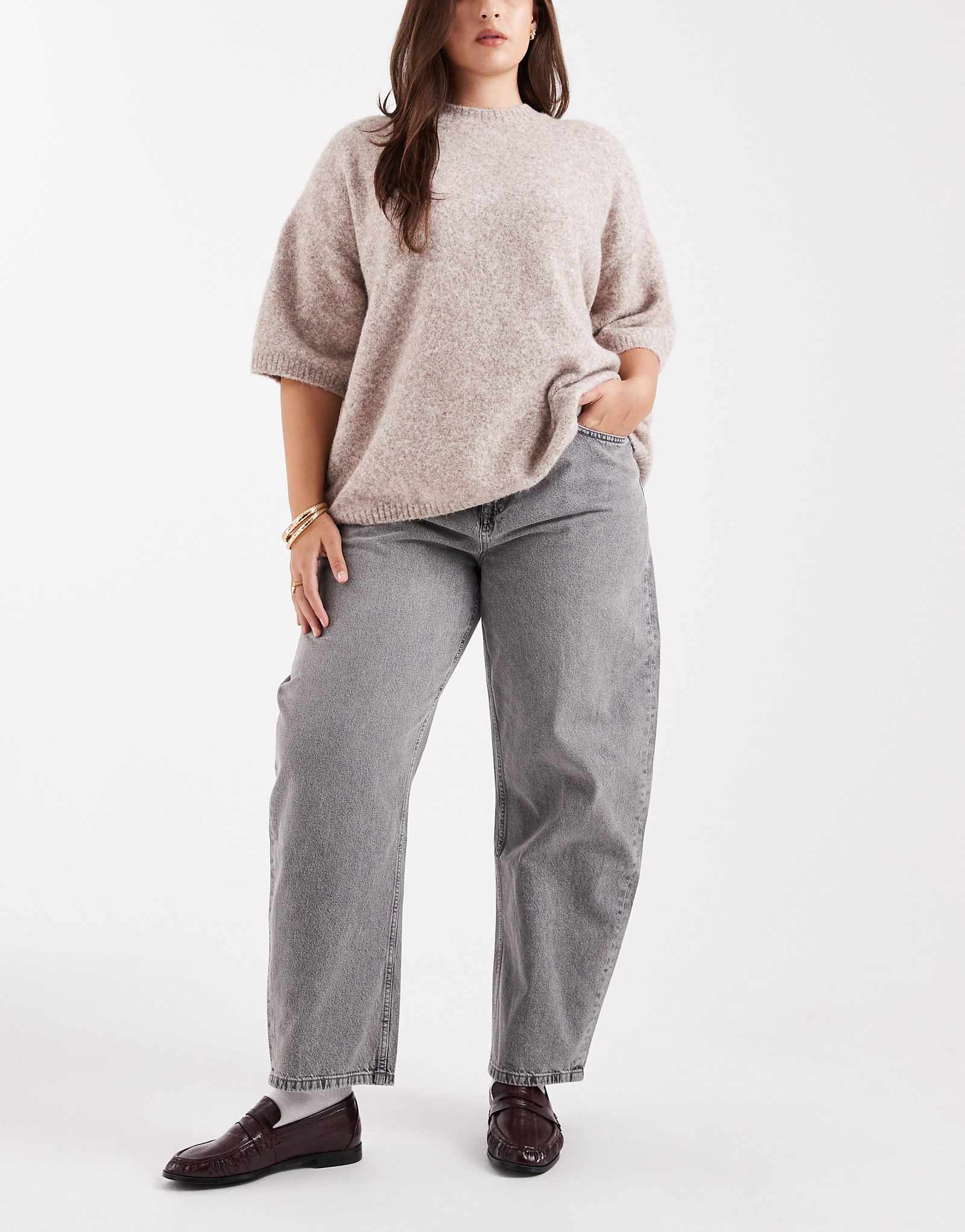 ASOS DESIGN Curve gray 7190₽