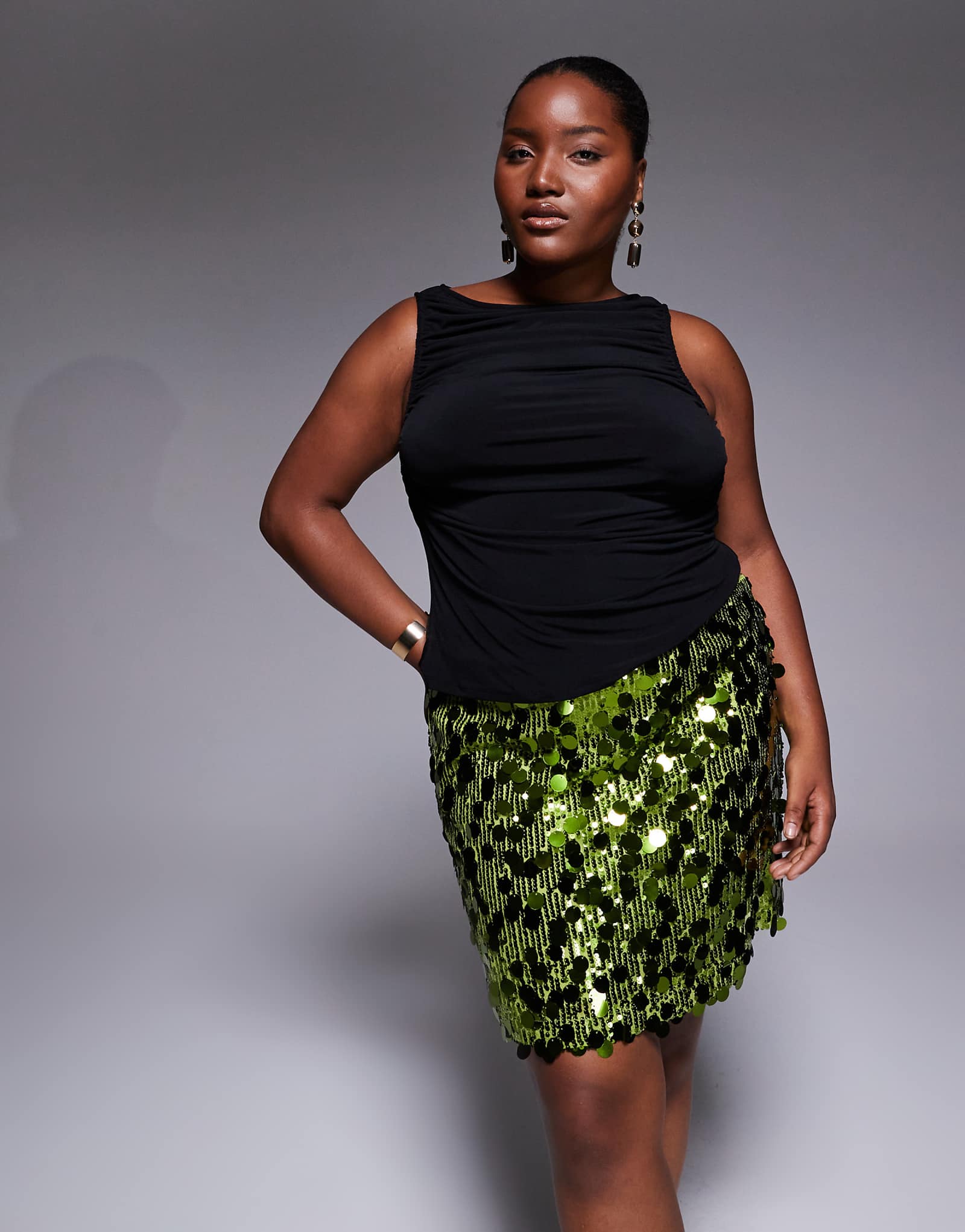 - ASOS DESIGN Curve green 11090₽