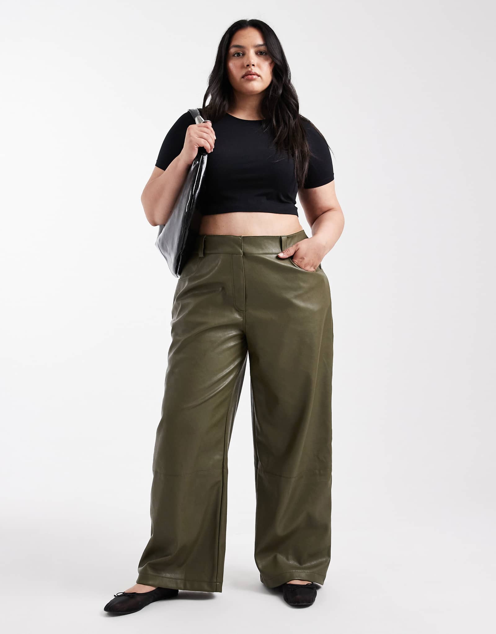 ASOS DESIGN Curve forest green 7590₽