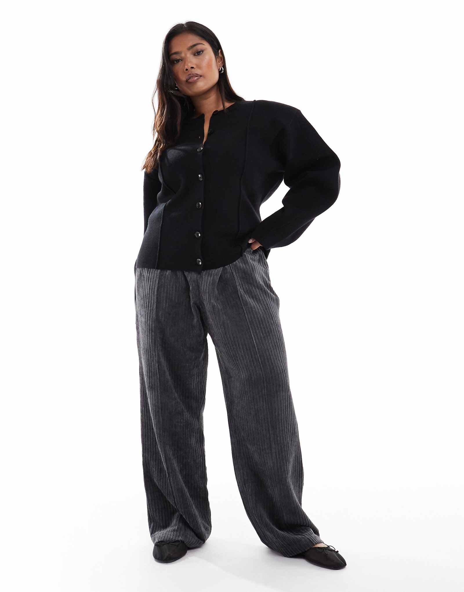 ASOS DESIGN Curve gray 7290₽