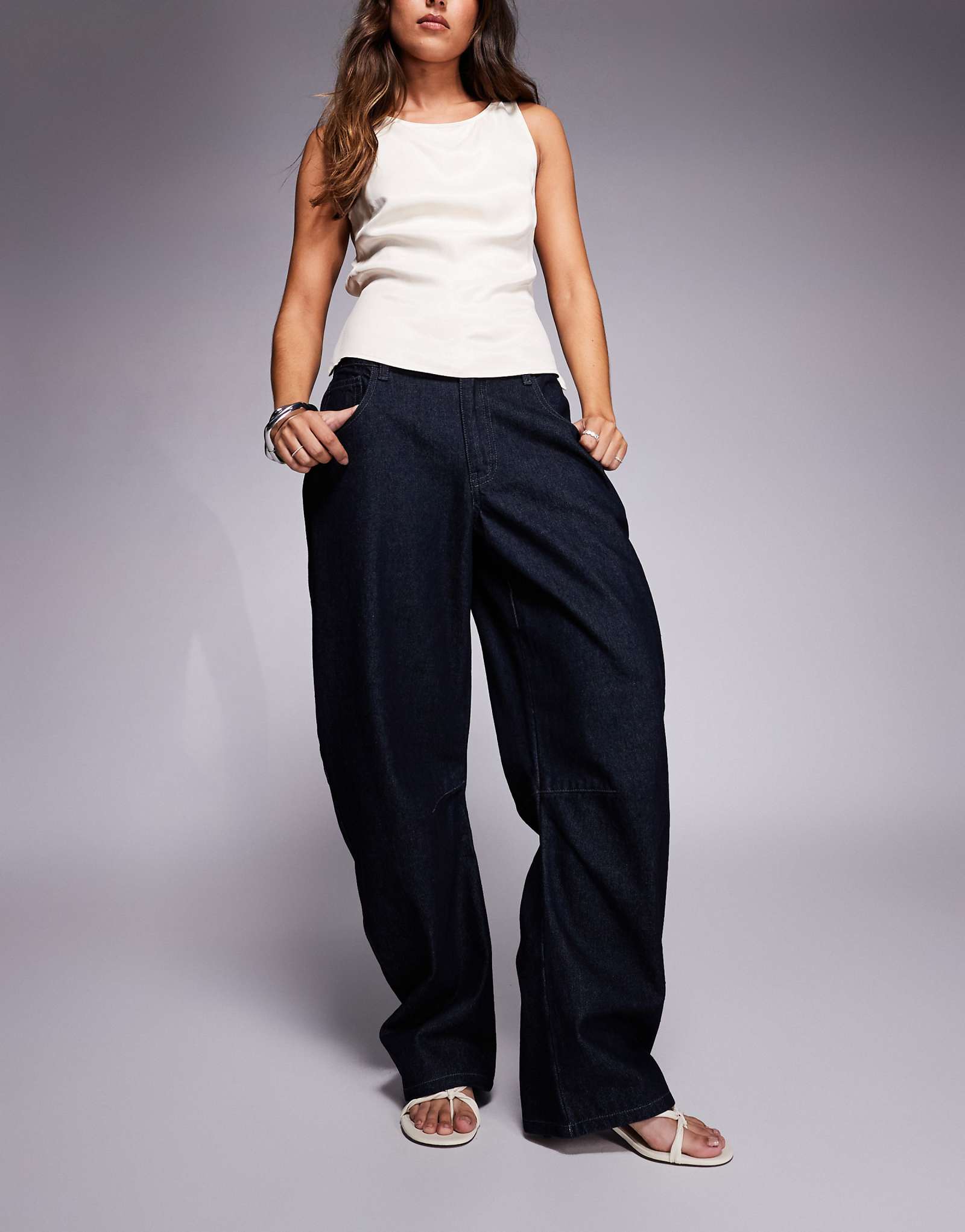 Kaiia exclusive cotton rich raw denim 12690₽