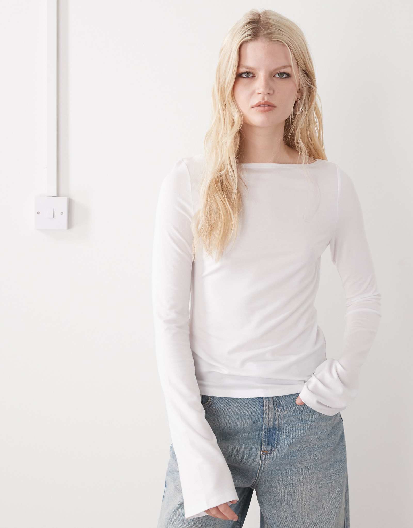 Weekday Annie super soft - ASOS white 7590₽