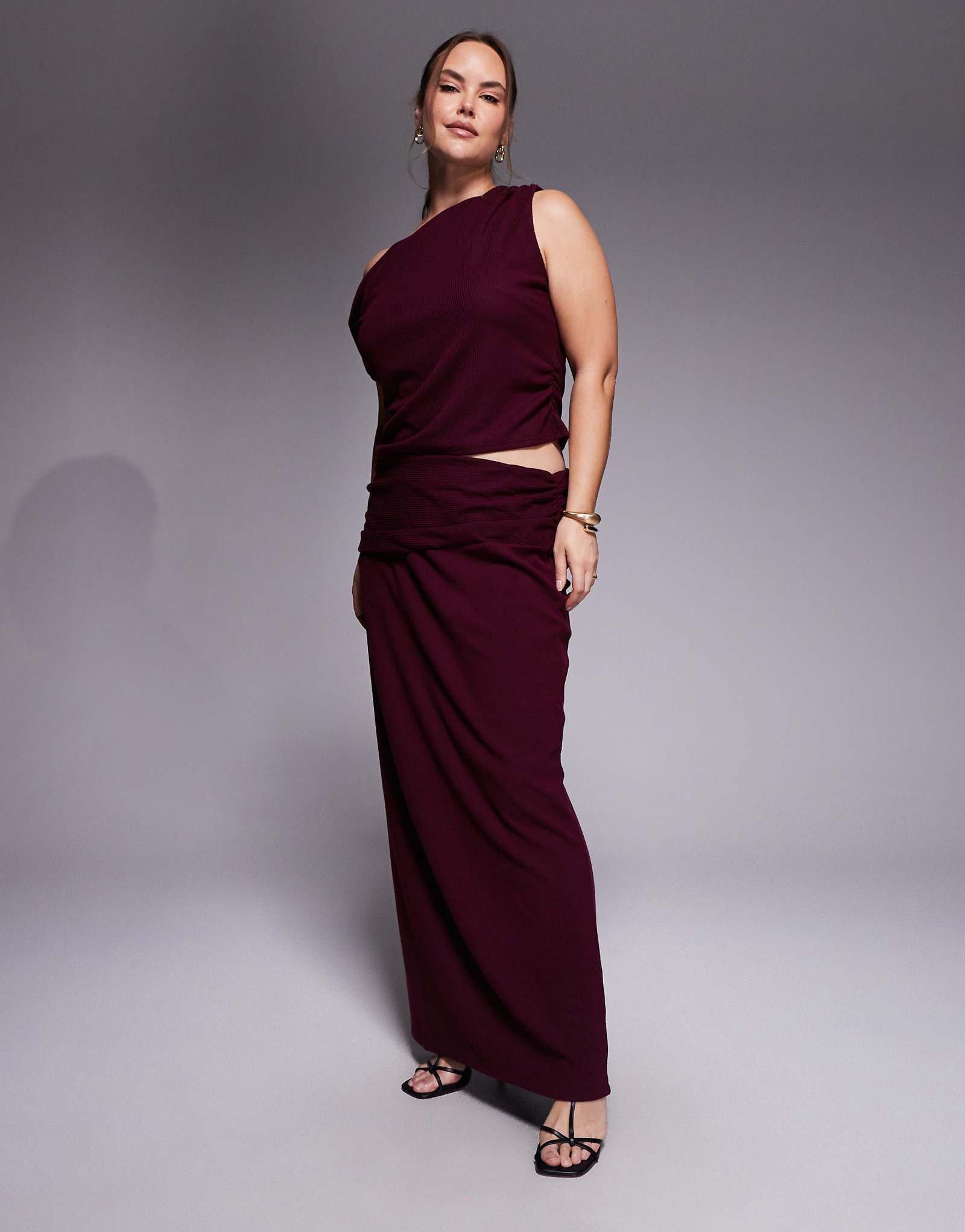 - ASOS DESIGN Curve - burgundy 2890₽