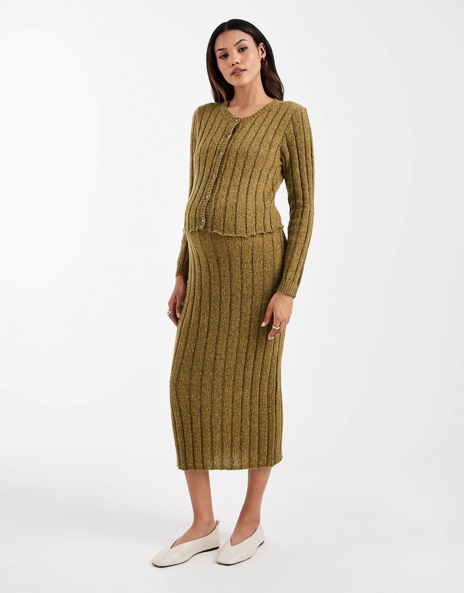 - Mamalicious - heathered chartreuse 13290₽