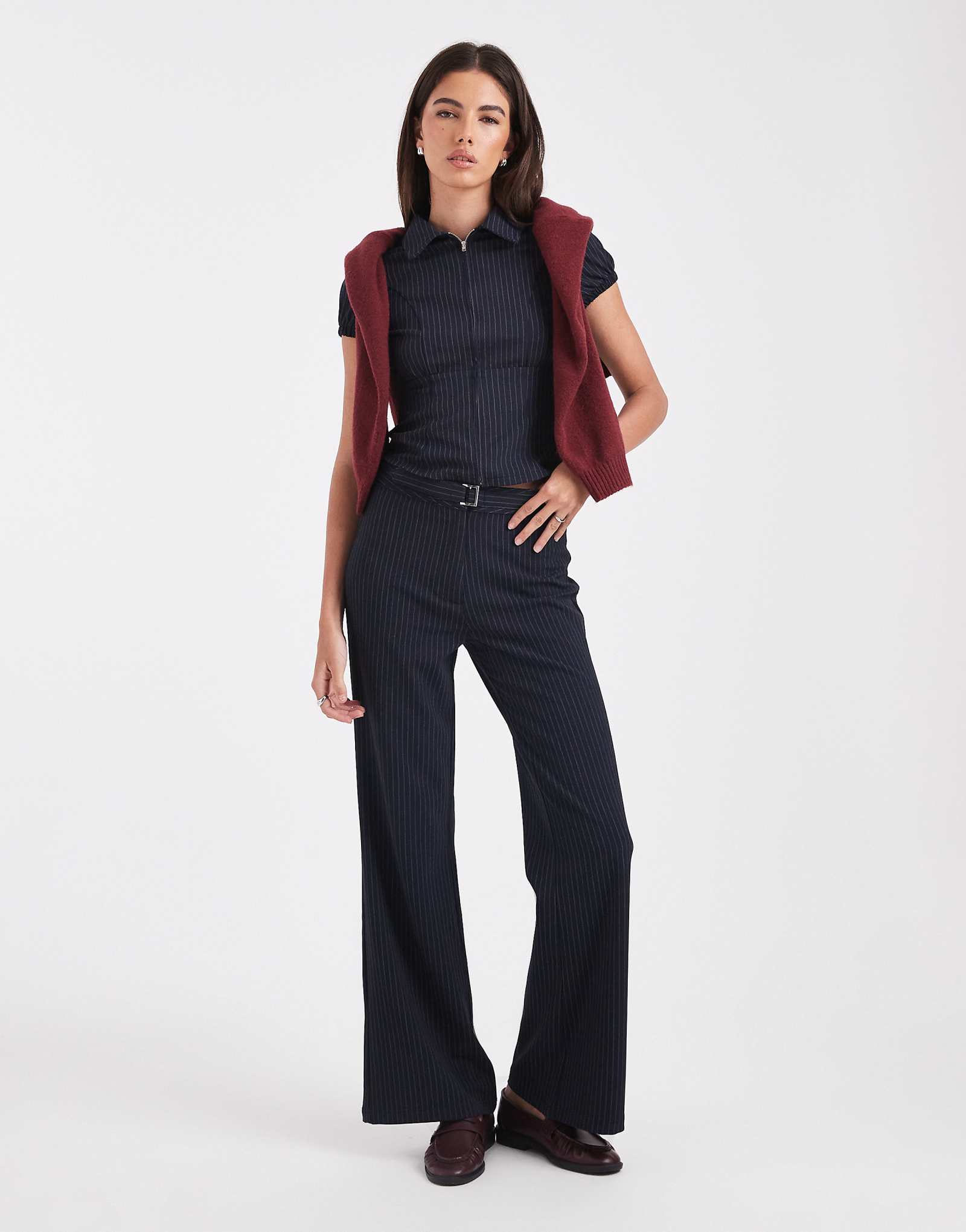 COLLUSION - navy pinstripe 11890₽