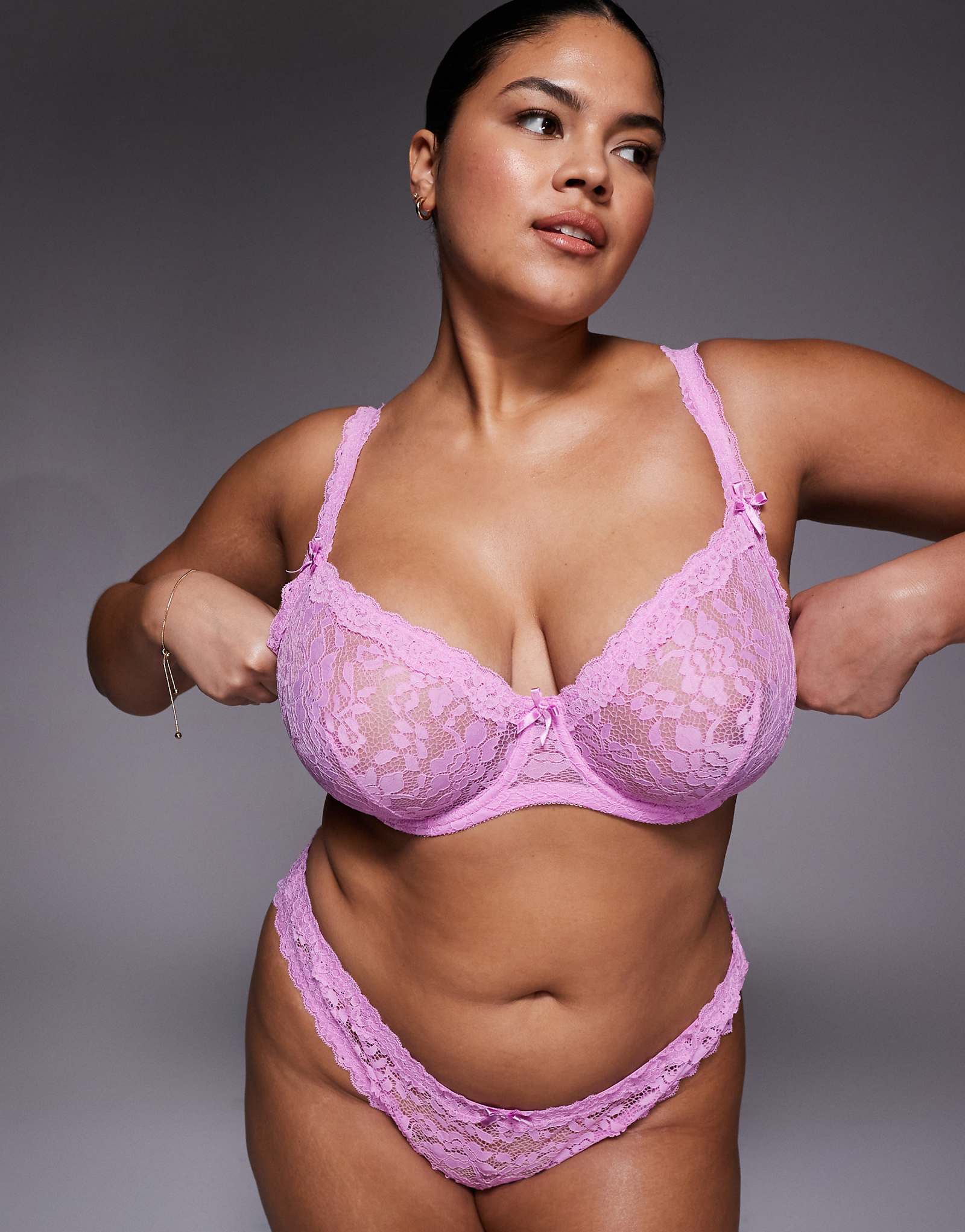 ASOS DESIGN Curve - candy pink 7590₽