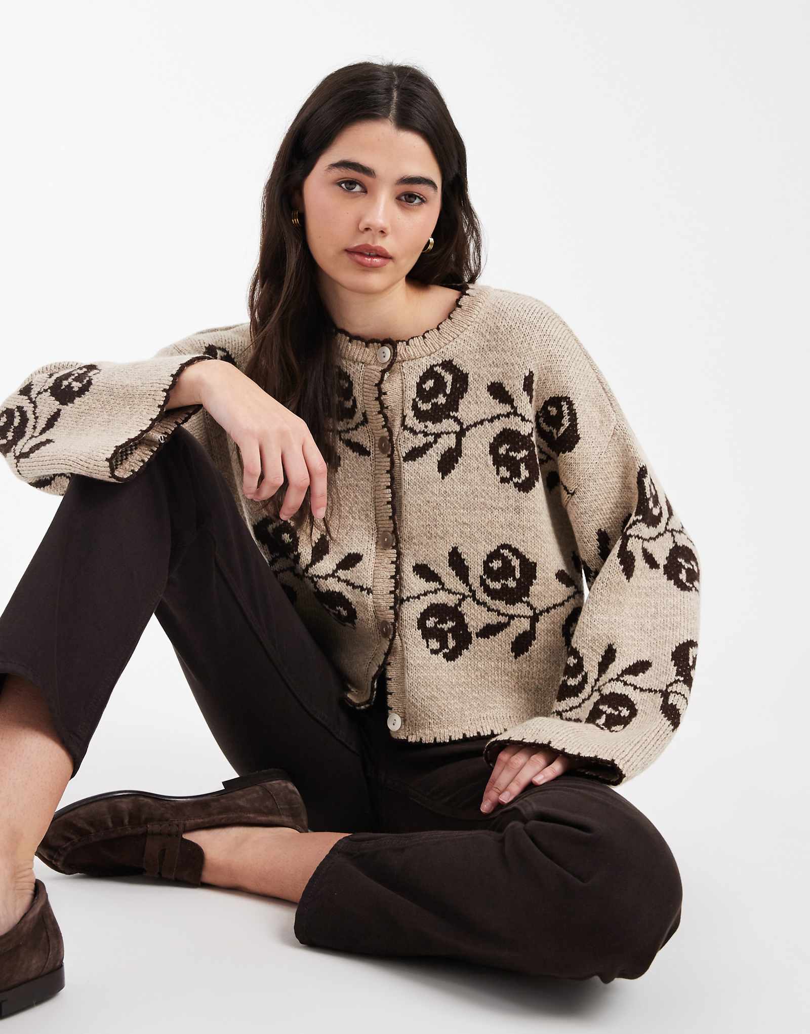 Miss Selfridge blanket cream 15190₽