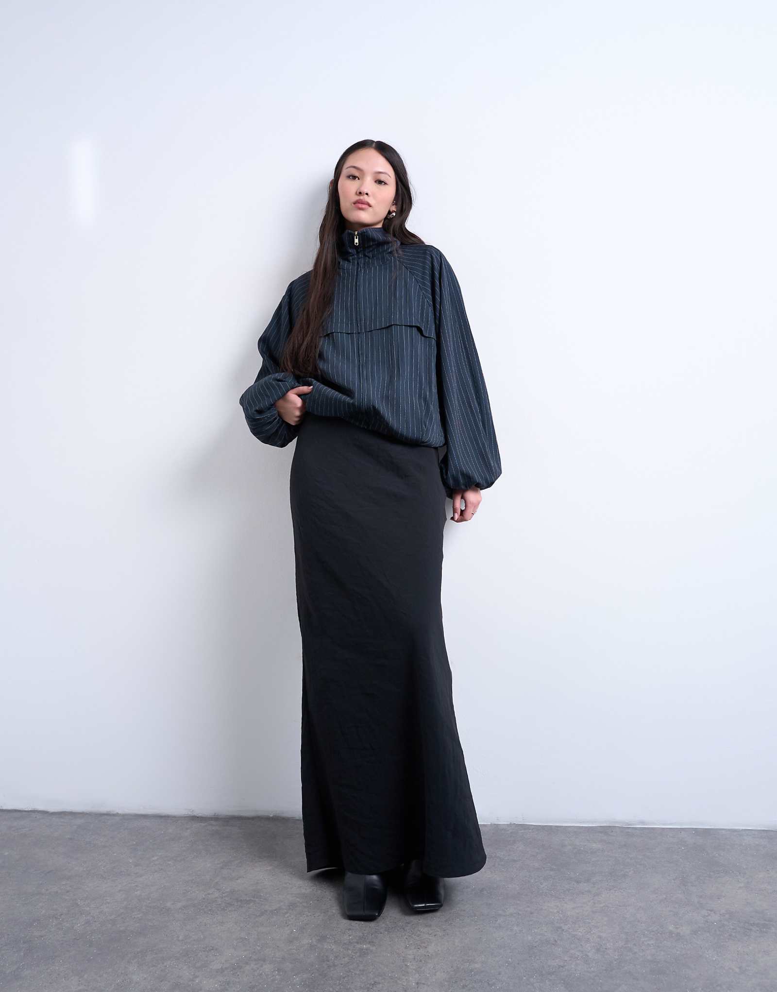 Topshop super soft cupro slate 14090₽