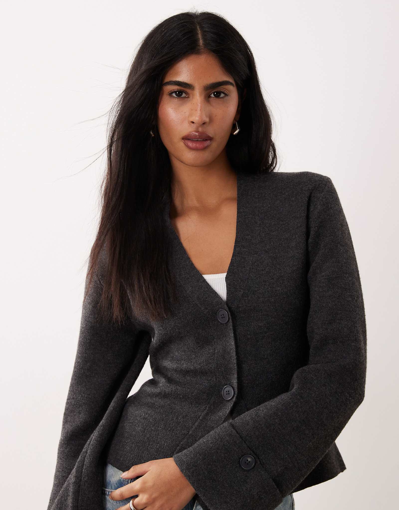 Gina Tricot - dark gray melange 17390₽