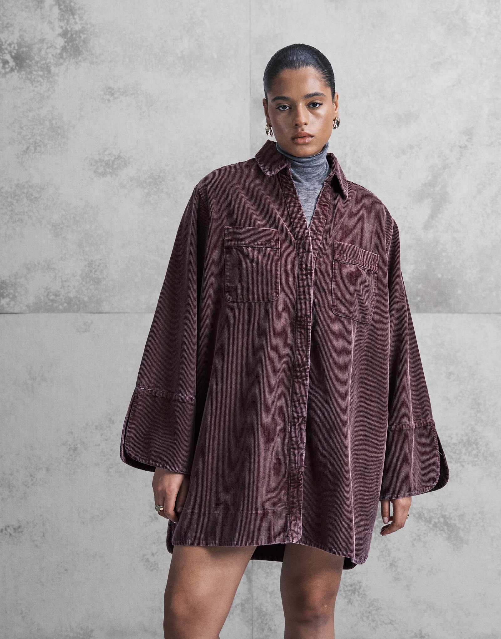 -- Curve cord ASOS mulberry 16290₽