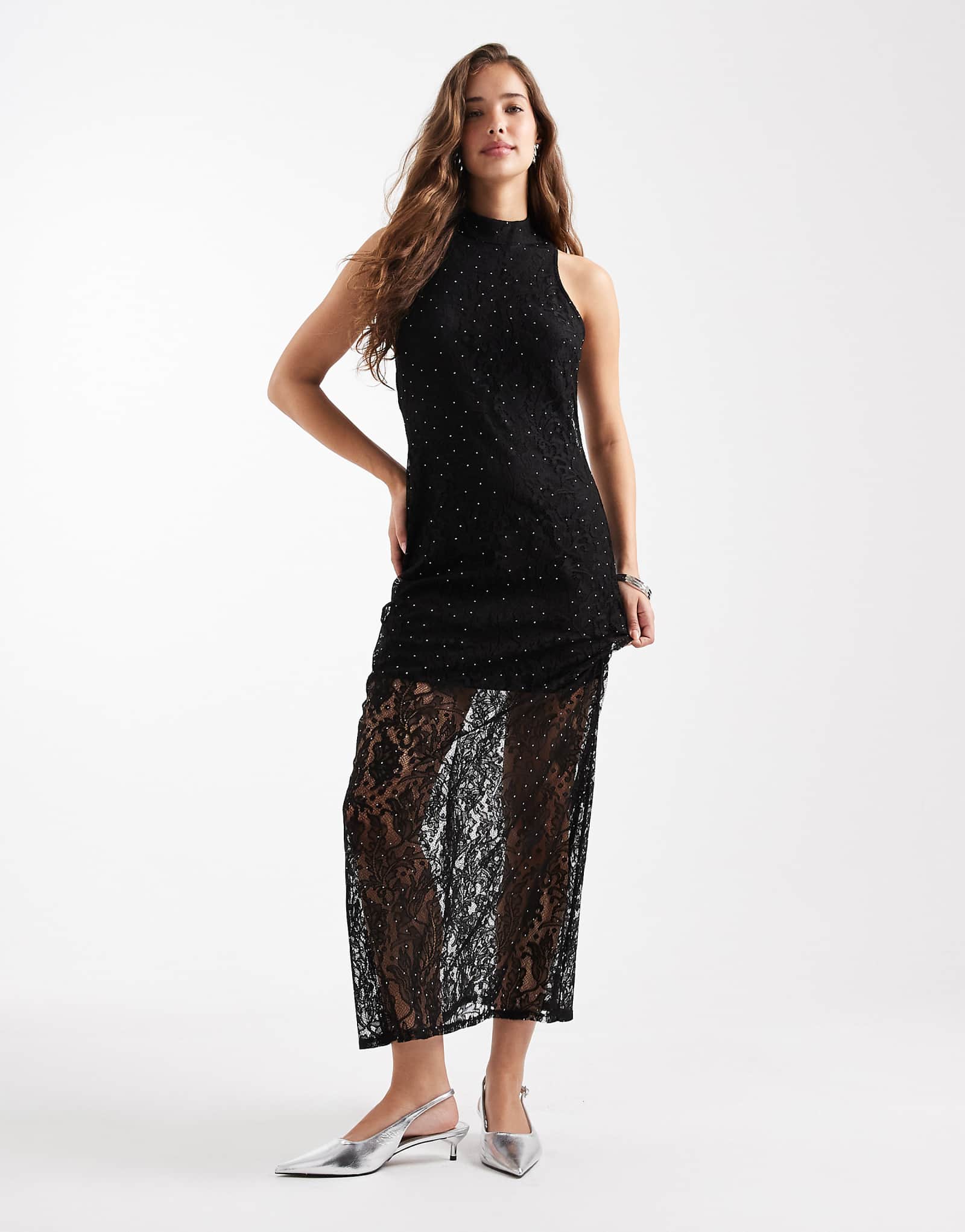 - Vero Moda black silver studs 9690₽