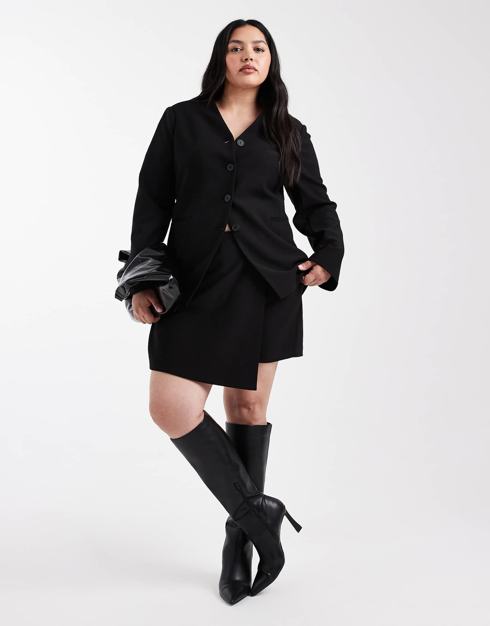 skort  ,     -   black